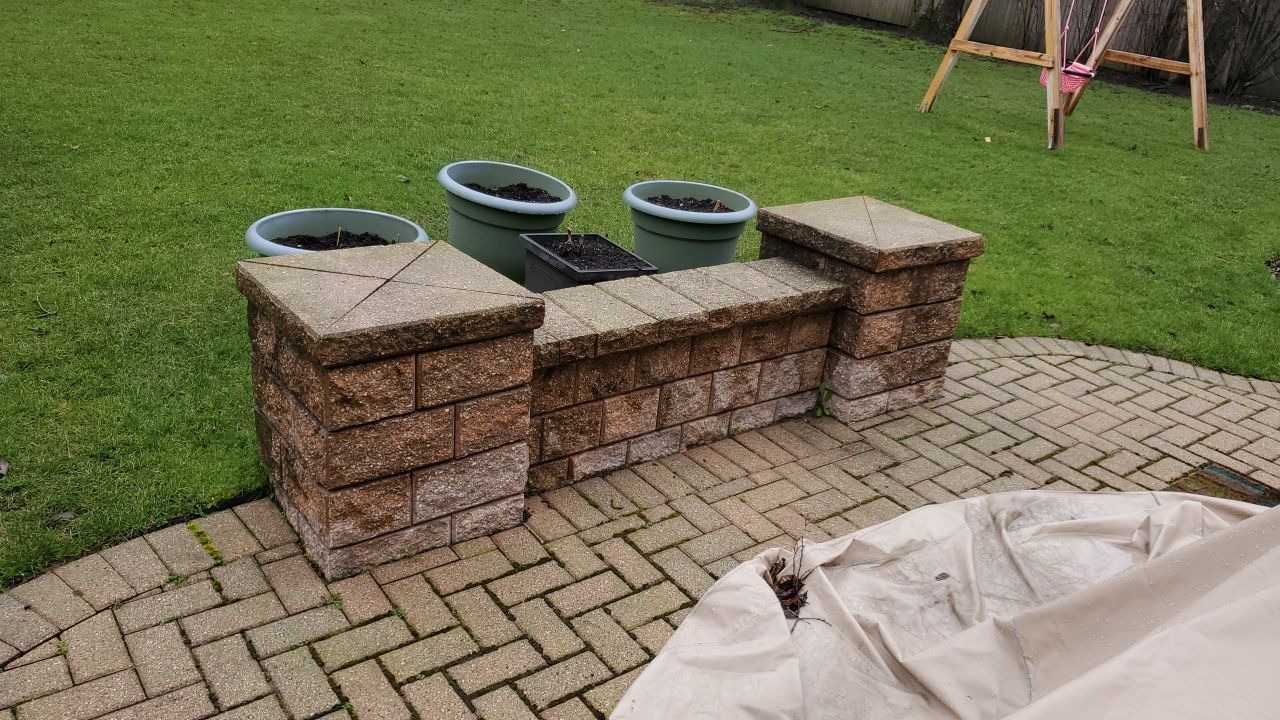 Brick paver clean, sand and seal.  using Surebond SB-1300 by Northern Power Washing LLC.
