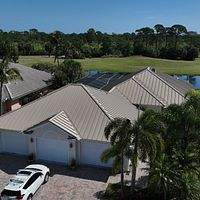 24ga 1.5" Mechanical Seam Sierra Tan by Total Roofing System The Metal Roof Experts