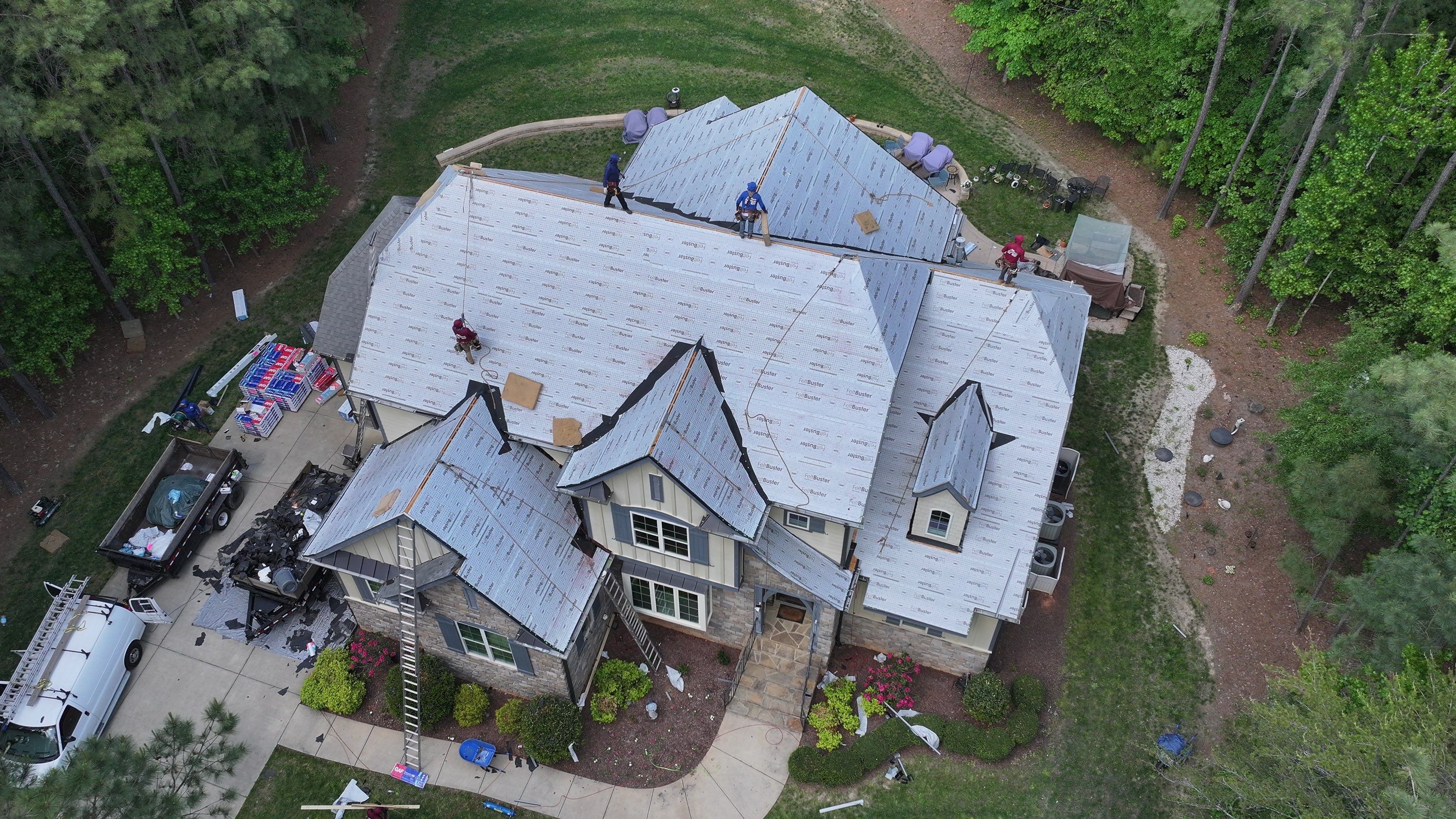 Roof Replacement - GAF Timberline HDZ Pewter Gray  by Pro Performance Roofing