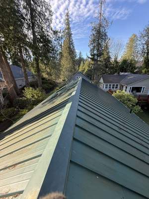 Residential Roof Repair in Progress in Bremerton, WA