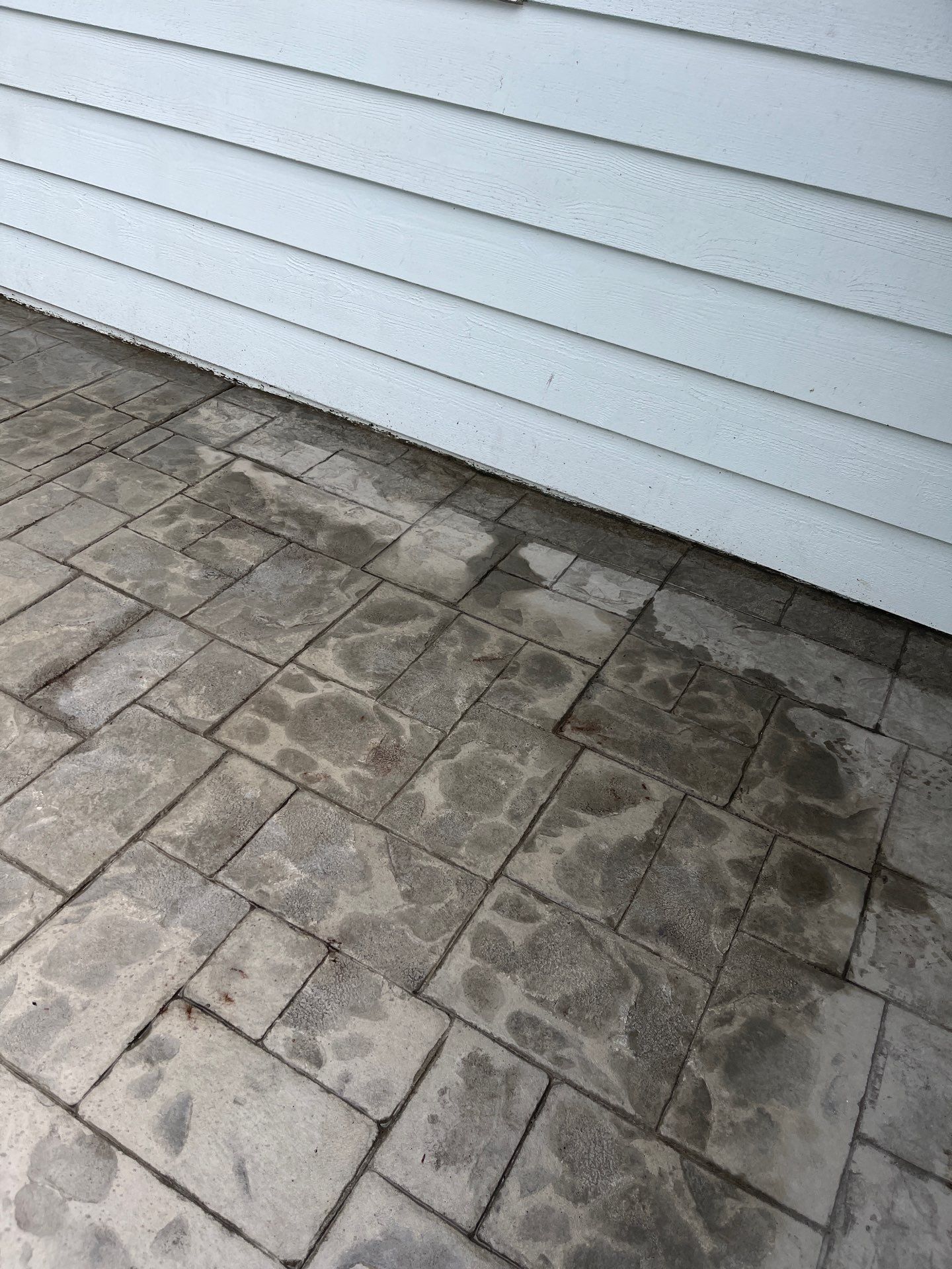 Stamped Concrete Patio and Driveway | Edmonds  by Jireh Asphalt & Concrete Inc 