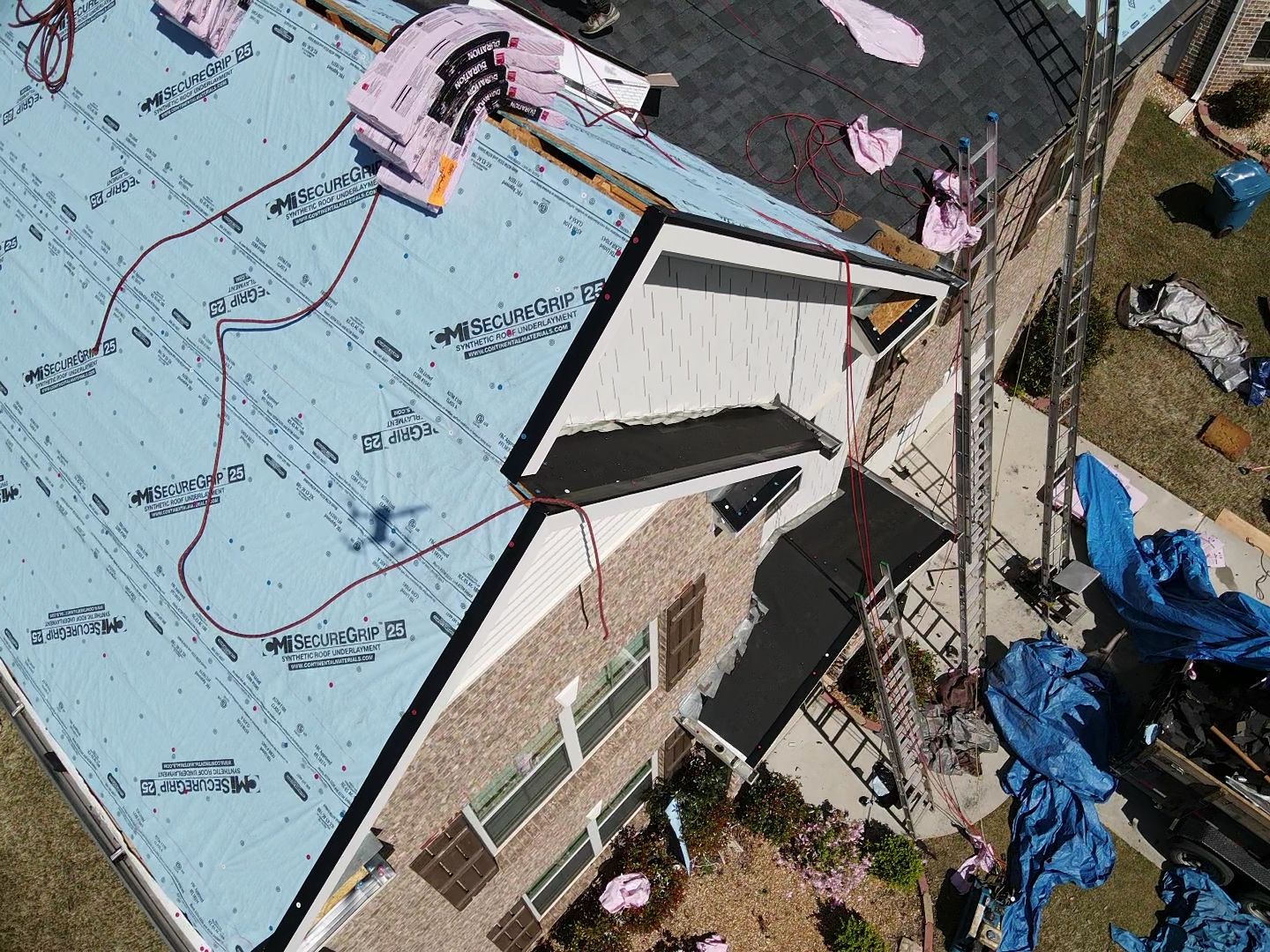 Residential Roofing Installation using Owens Corning by Inspector Roofing and Restoration