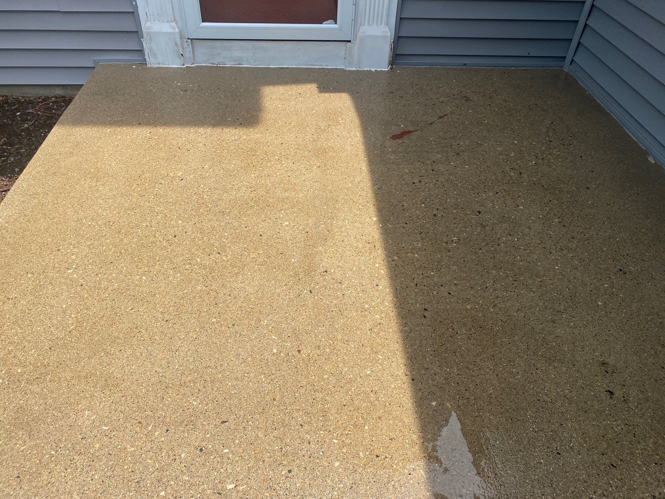 House wash and concrete cleaning by Shulla Exterior Cleaning