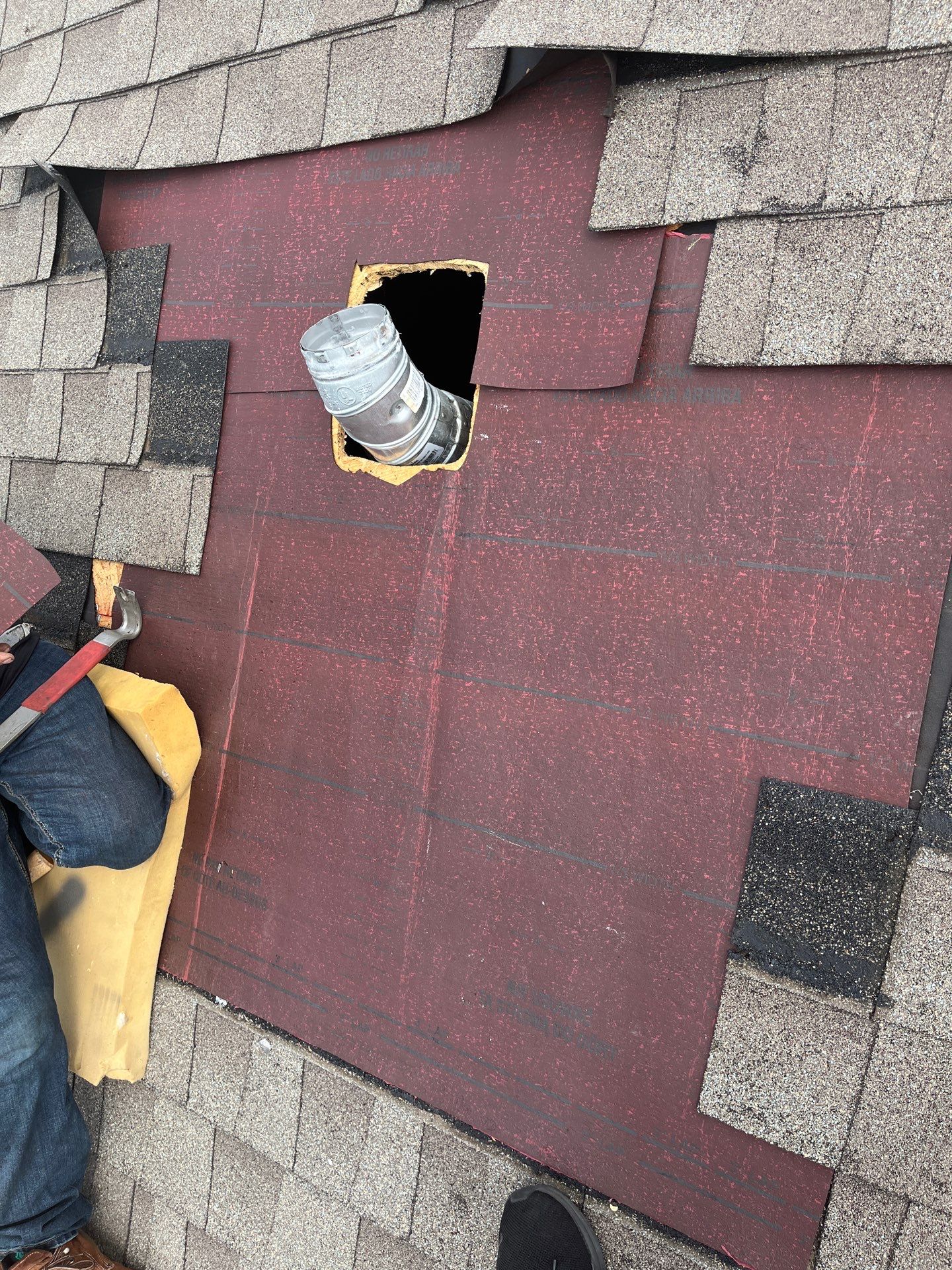 Hail Damage using Owen's Corning Duration (Lifetime) Shingles by Roof Repair Company