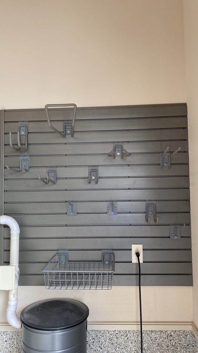 Judi K. adds storage to garage!  by Banner Garage