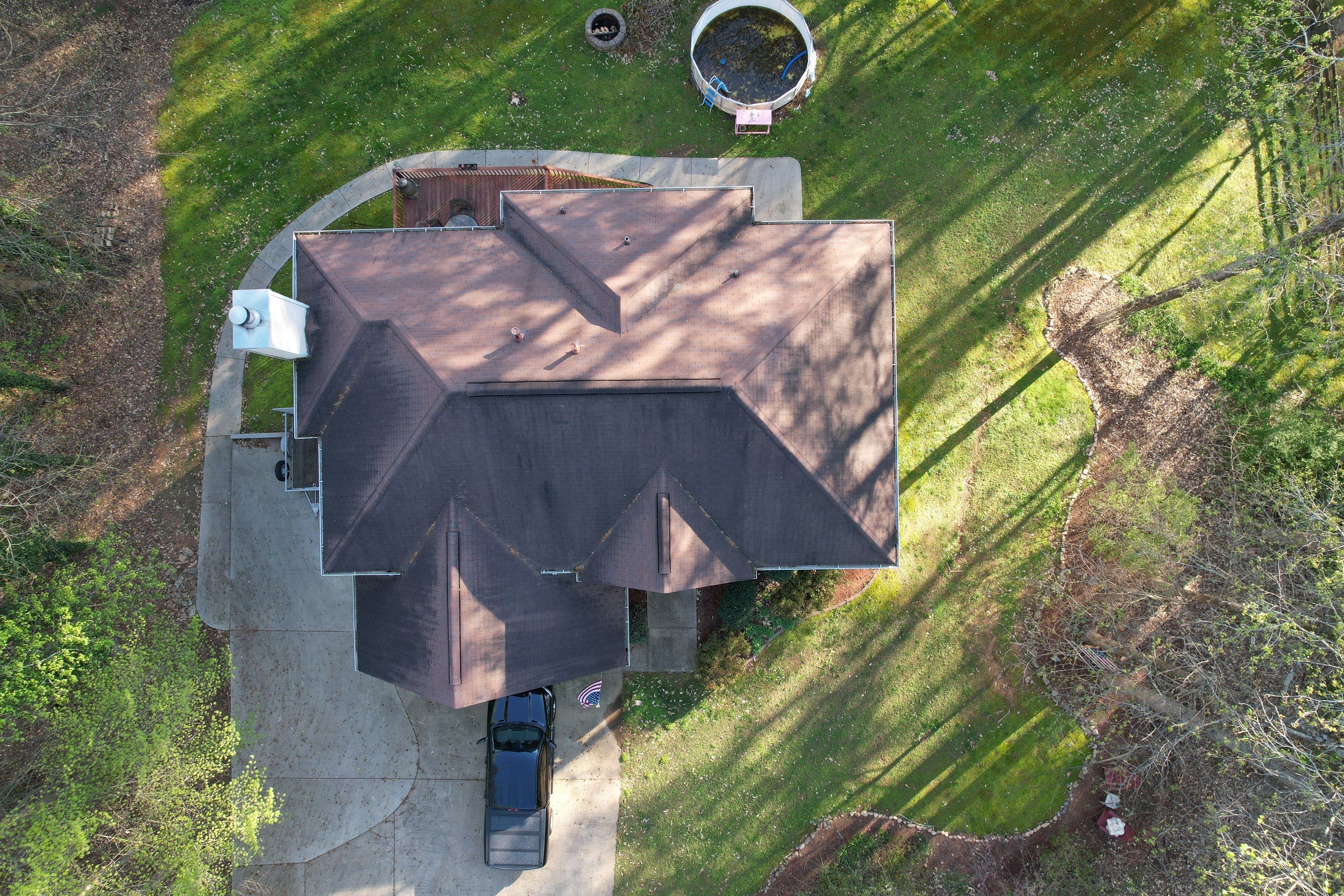 Residential Roofing Installation using Owens Corning Chateau Green  by Inspector Roofing and Restoration