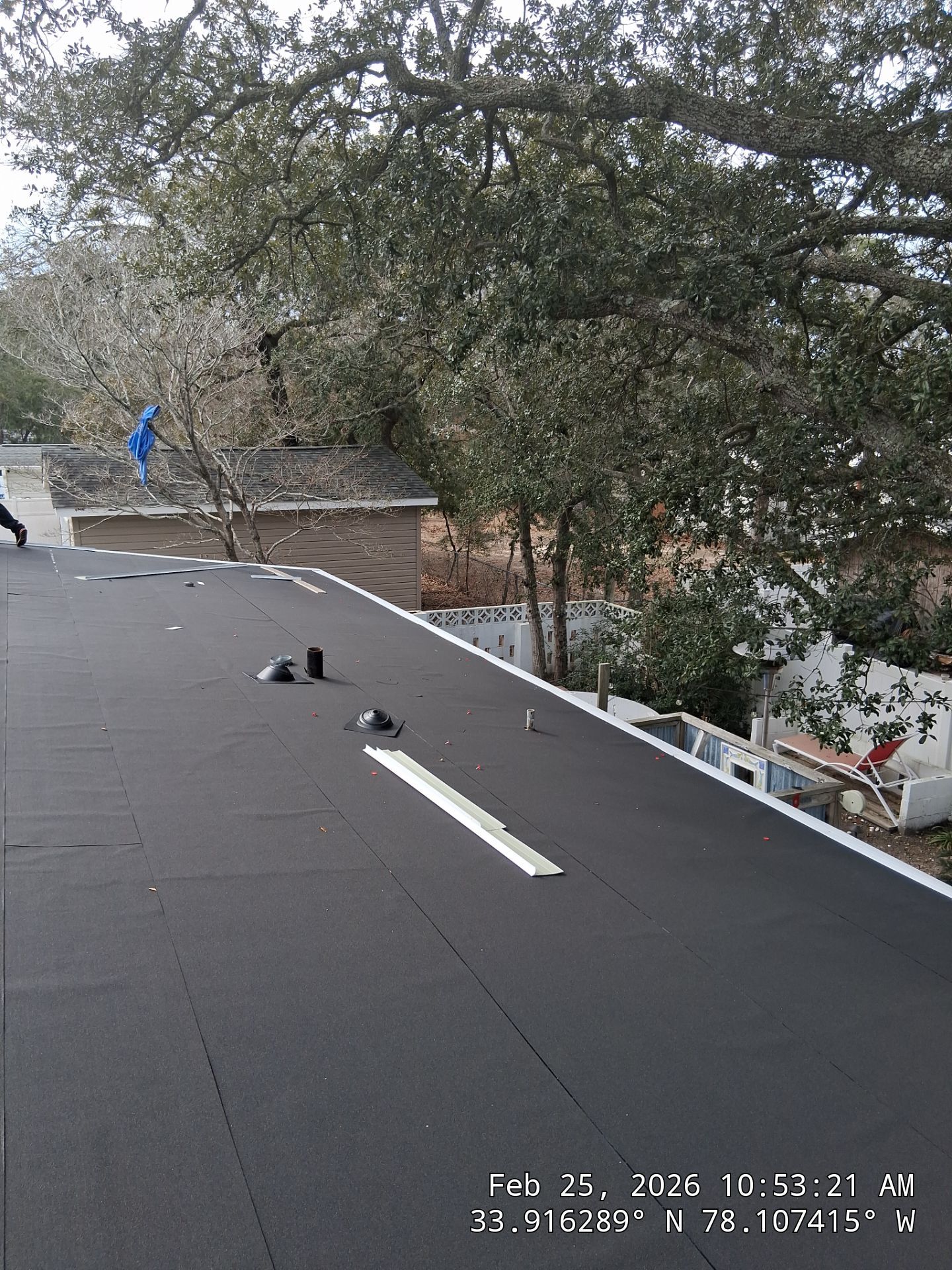 CT Landmark Pro AR MD Driftwood Roof Replacement – Oak Island, NC by RGR Construction and Roofing, LLC
