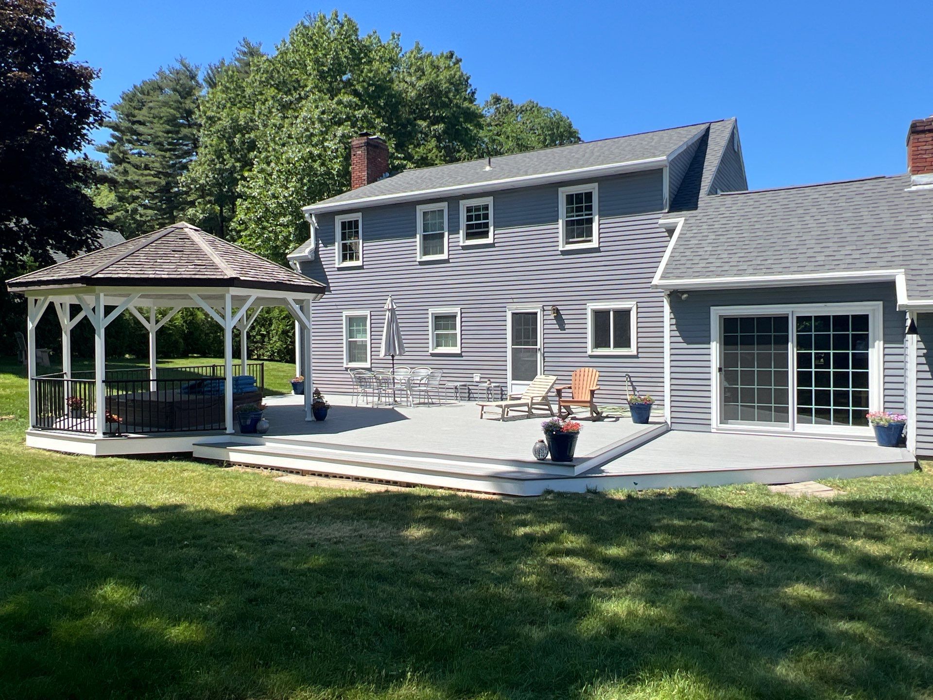 Deck Repair using Trex Select Decking by Chagnon Building & Remodeling LLC