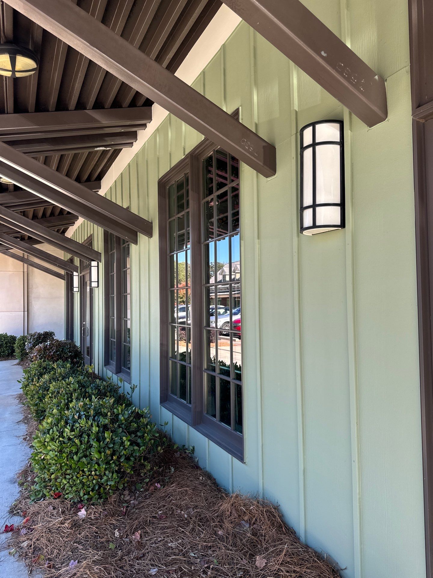 Commercial Exterior & Stairwell Painting – Corner Market by PGP Surface Solutions, LLC