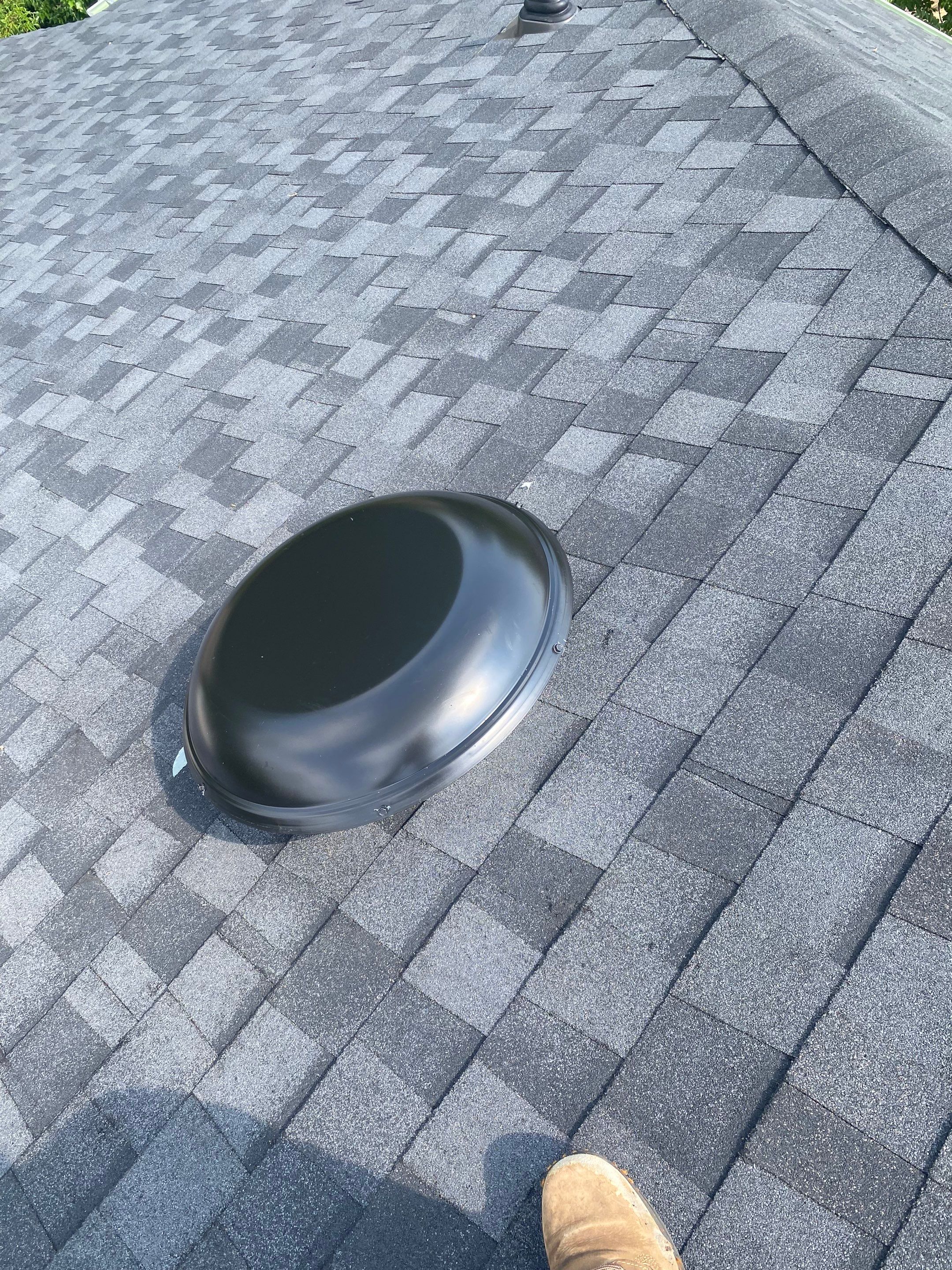 McLean: Residential Roof Installation with Landmark Pro Designer Shingles in Max Def Moire Black by RM Banning, Inc.