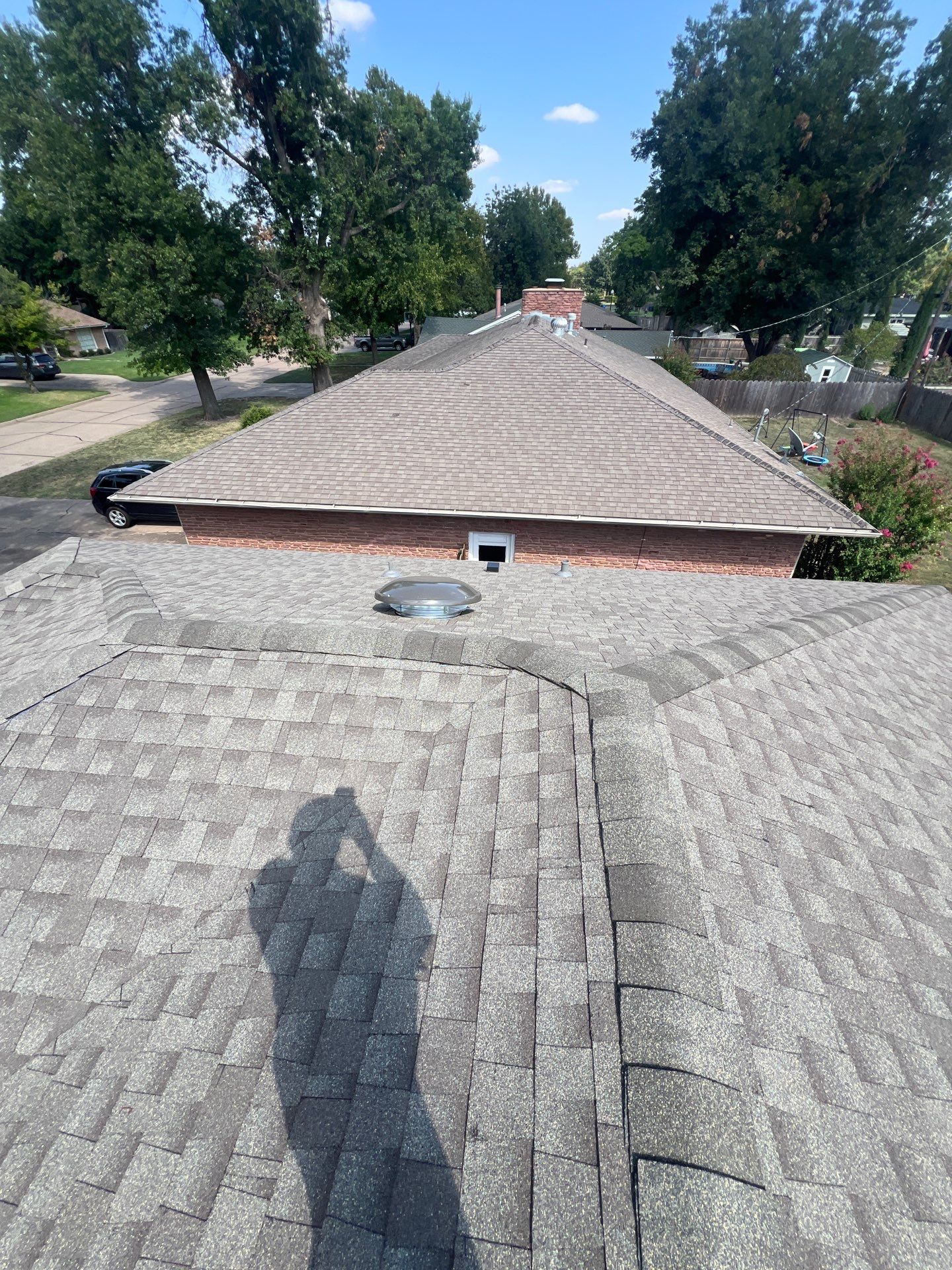 Roof Replacement and Gutter Installment in Enid, OK by McCann's Roofing and Construction