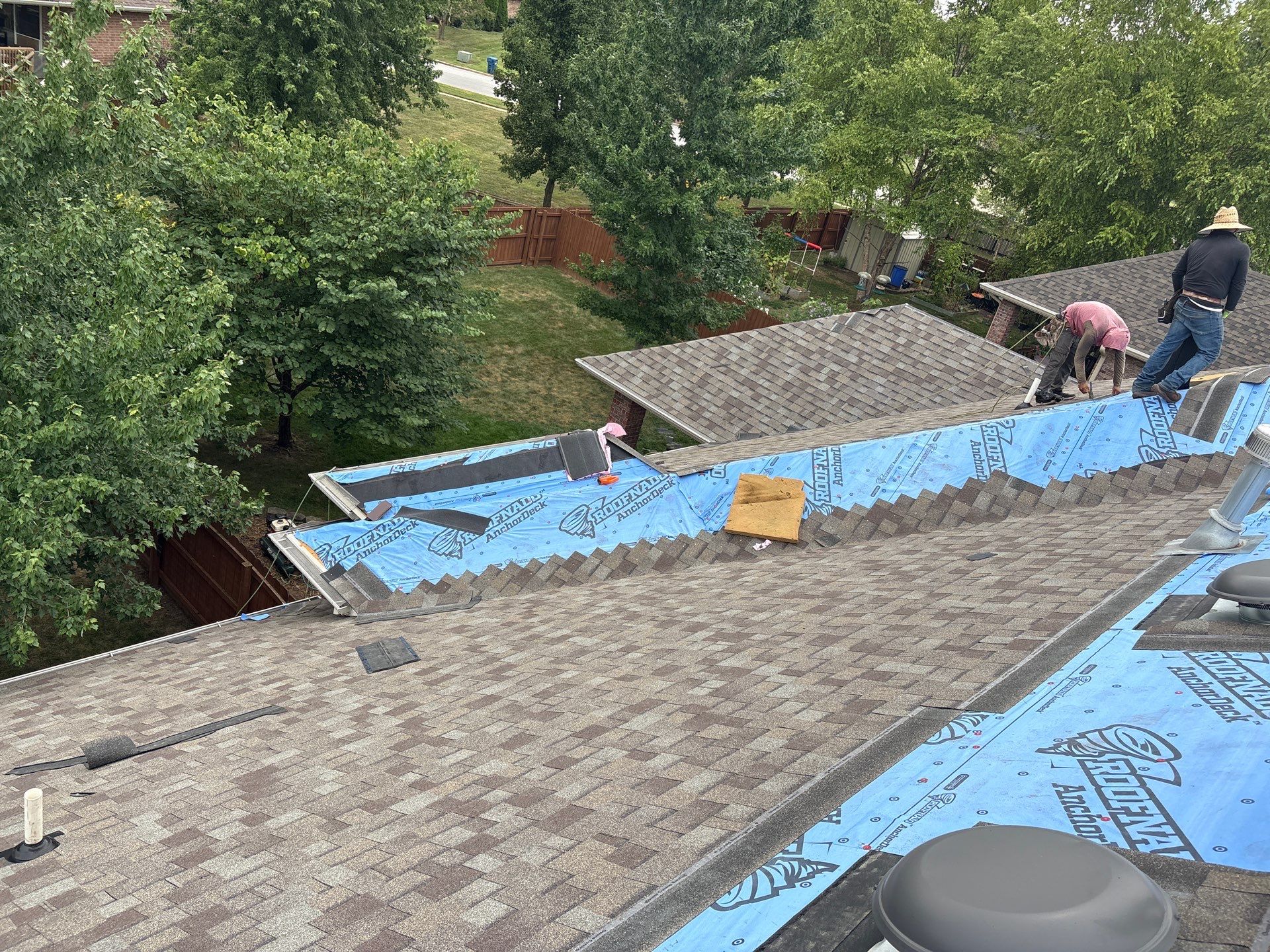 Residential Roofing Install - Owens Corning Duration Shingles - Color OC Driftwood  by Titan Commercial & Residential Roofing 