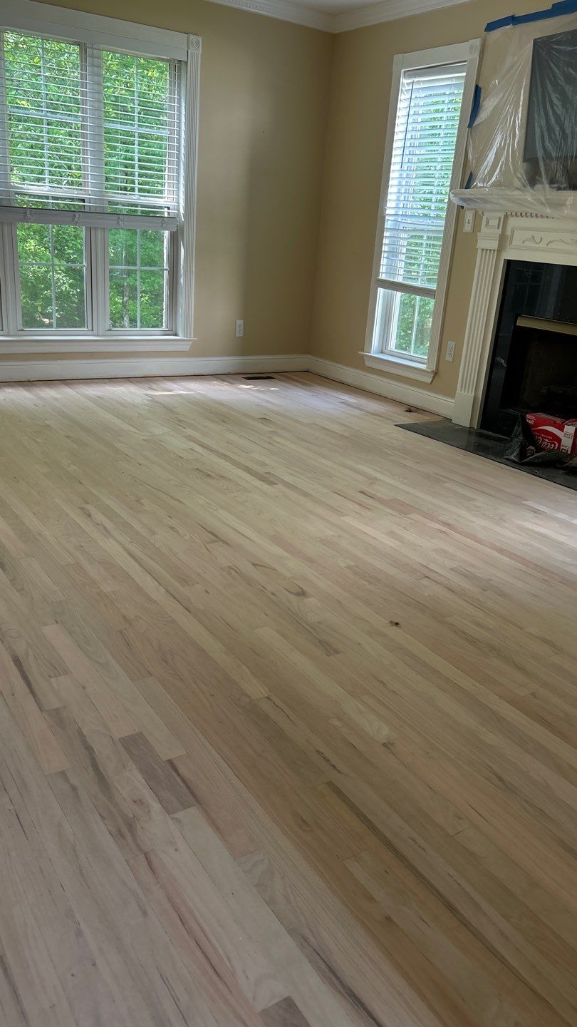 Natural refinish by Footprints Floors of Nashville