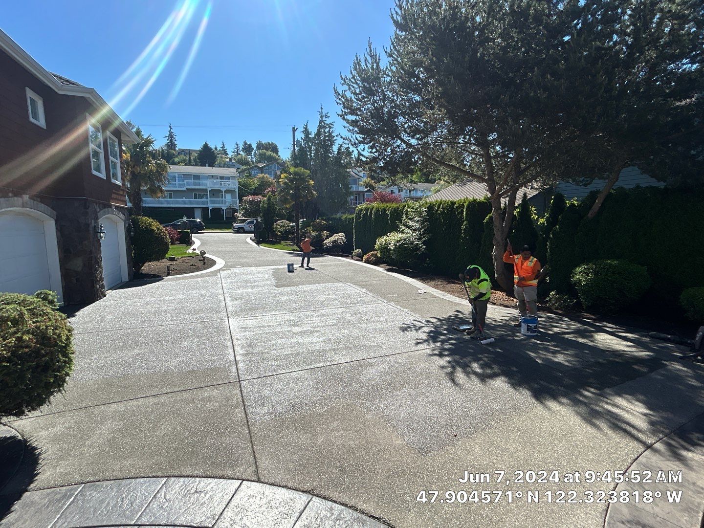 Jim | Concrete Sealer  by Jireh Asphalt & Concrete Inc 