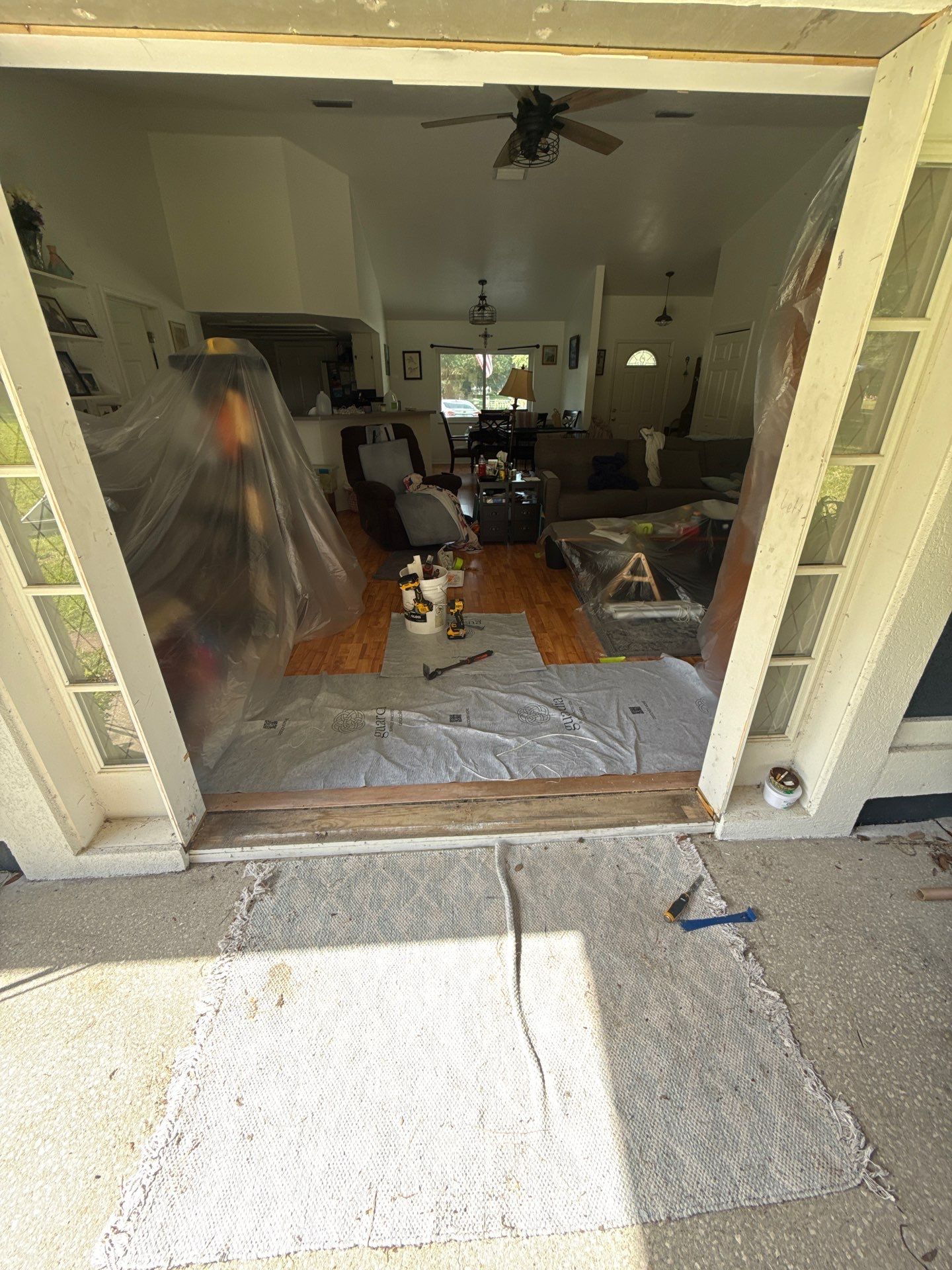 Andersen Window and French Door Installation for Fort White Home by Windows & Doors Store