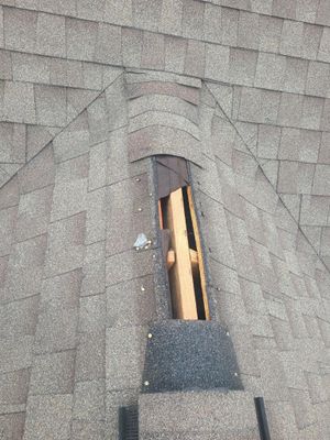 Residential Roofing Repair using Owen's Corning Duration (Lifetime) Shingles