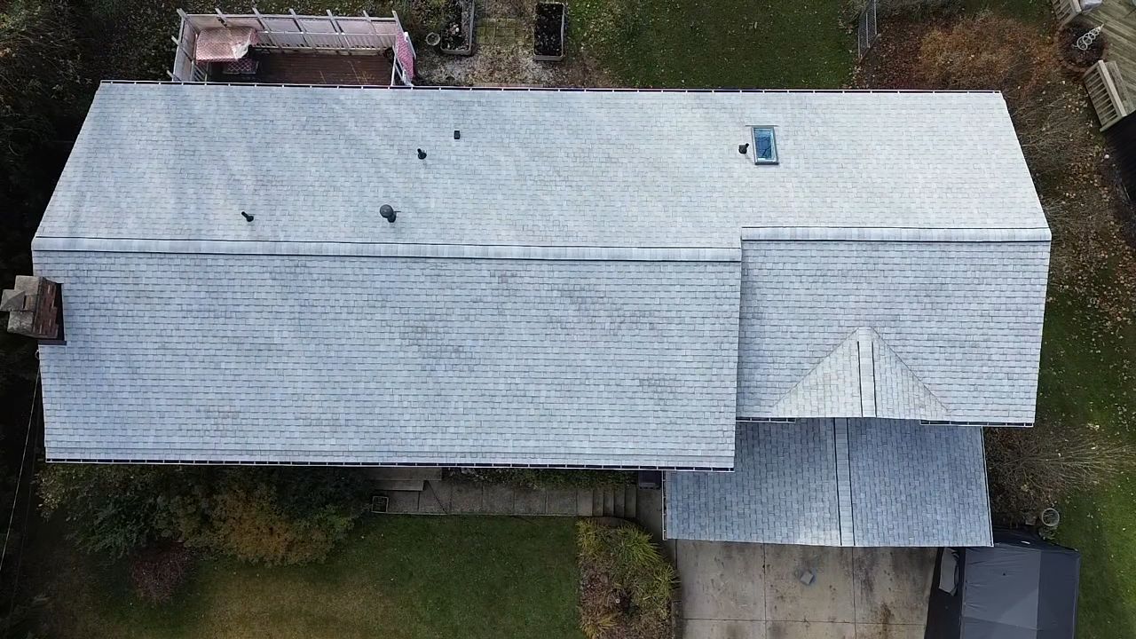 Atlas Pinnacle, Color, Oyster Shell, Drip Edge, Color, White by Eagle Eye Roofing