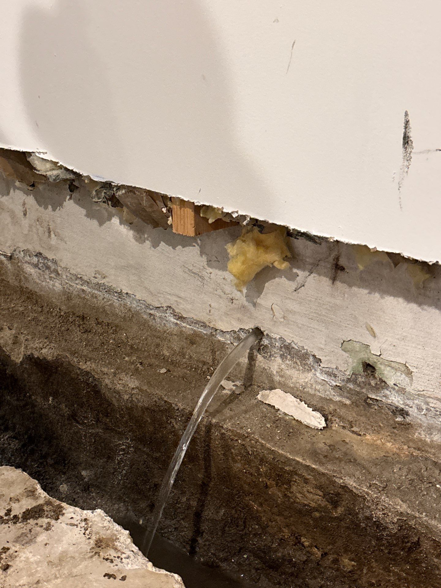 Drain tile & a sump pump for Ruth by Waterproofing Northeast