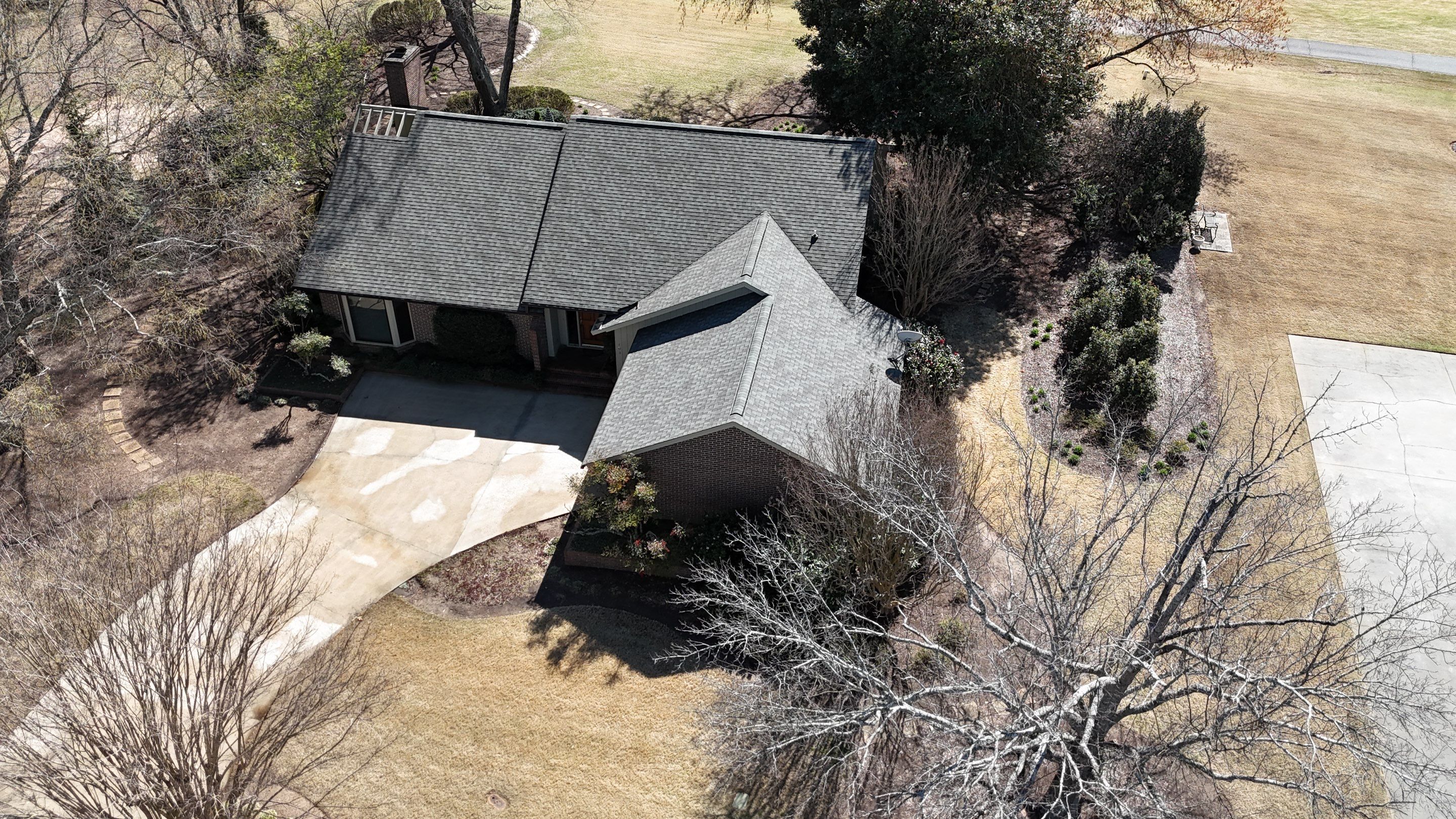 Easley Residential Roof Replacement Using CertainTeed Landmark Shingles by Roofers LLC