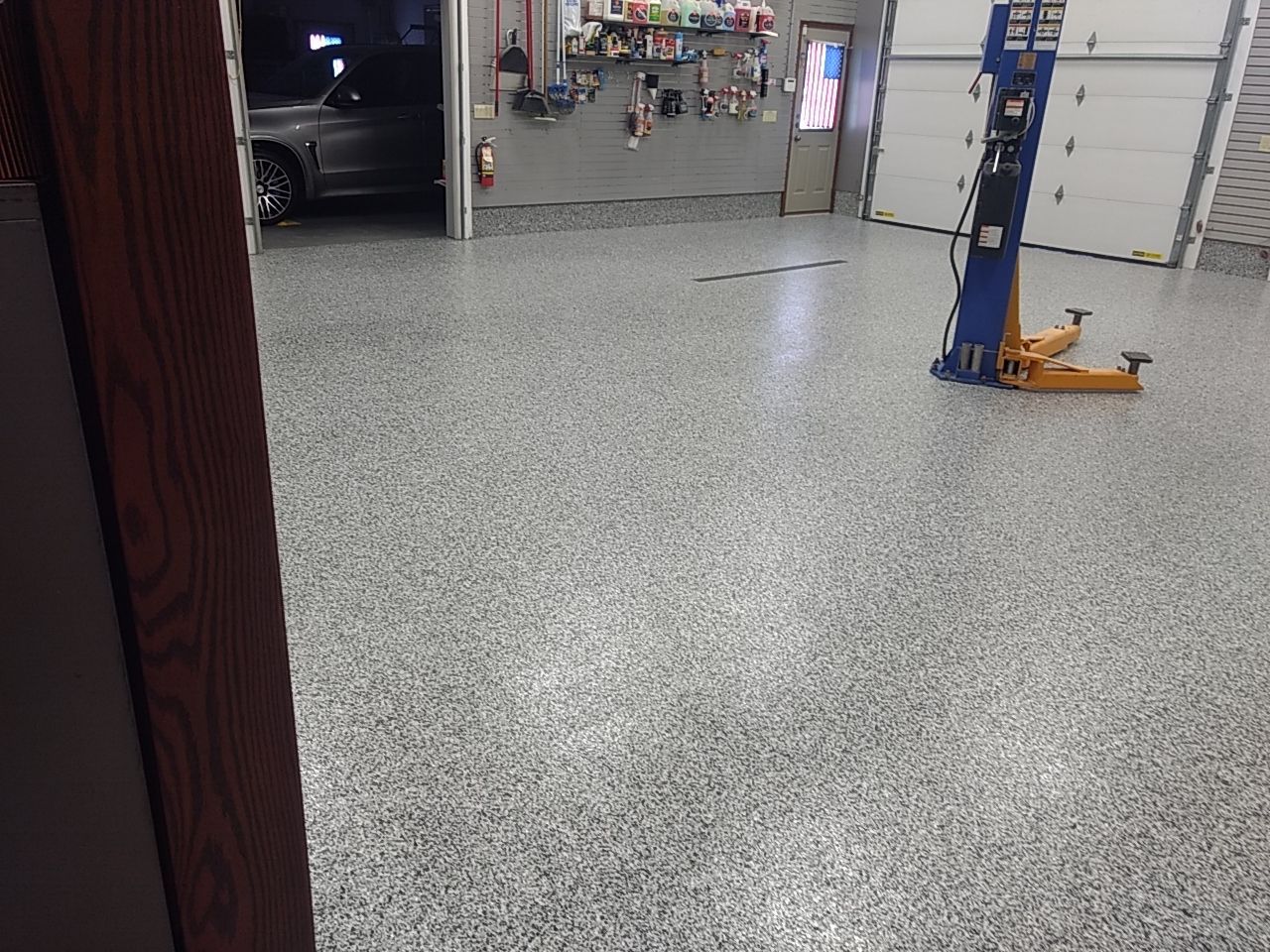 Garages Using Domino by Fantastic Floors by Miller Custom Exteriors 