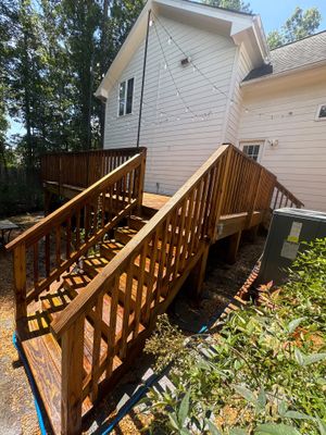 Deck using Wood Sealant