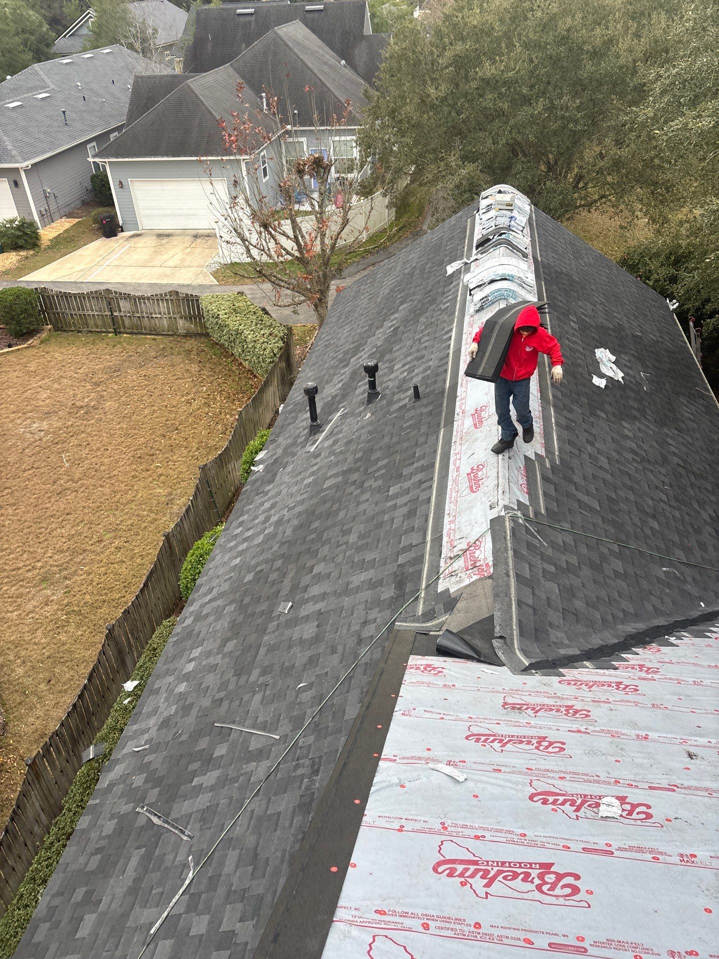 Roof replacement in Tioga, Florida by Brehm Roofing