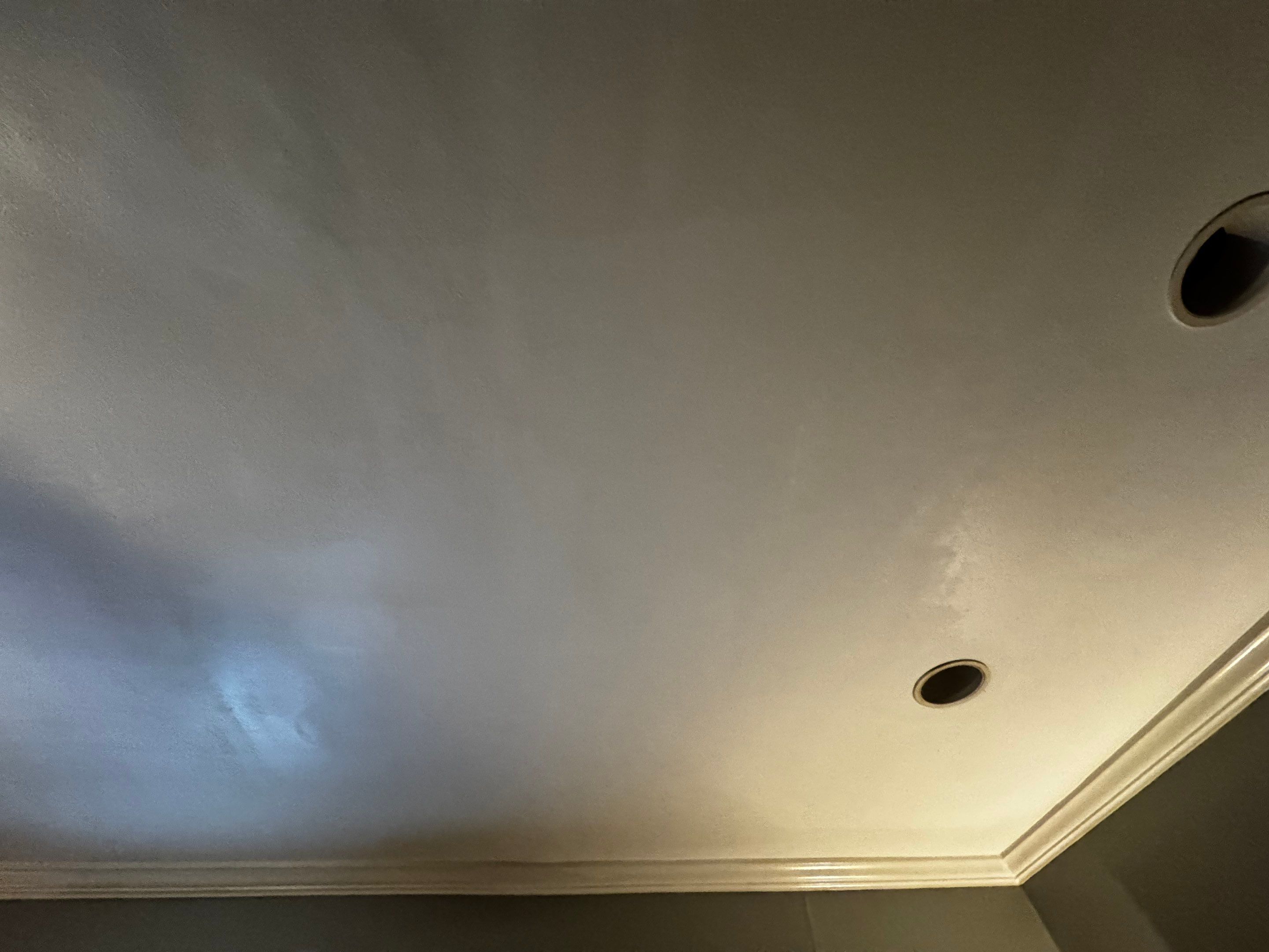 Master Bedroom Ceiling Drywall Repair and Painting in Atlanta
