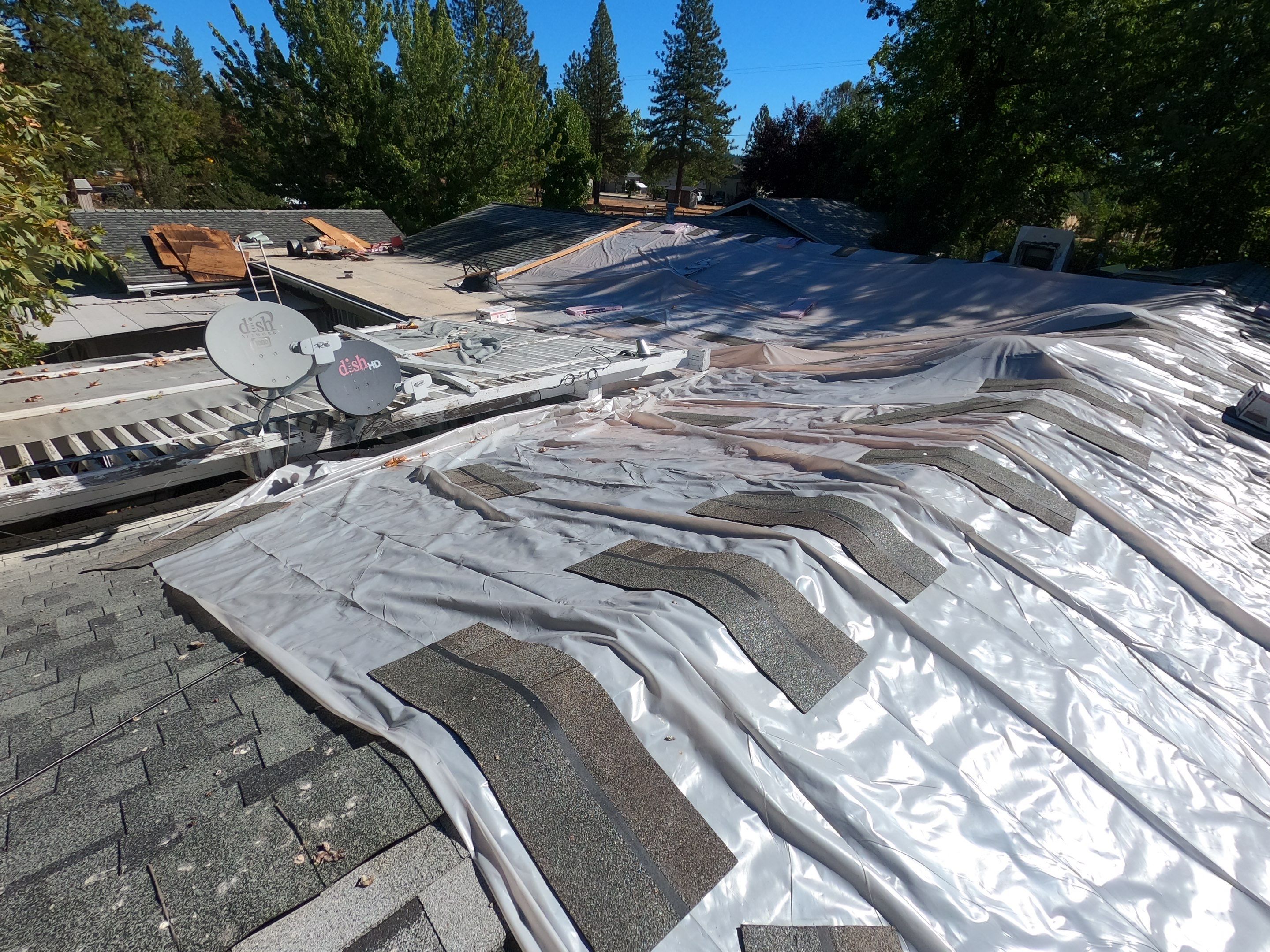 Residential Roofing Installation using Owens Corning Roofing Shingles by Byers Enterprises 