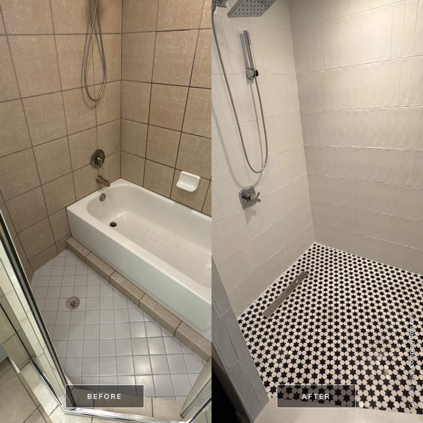 Bathroom renovation by Prudencio