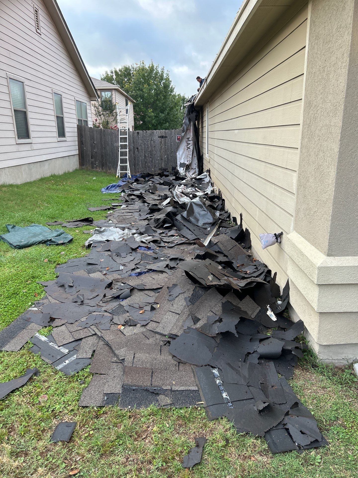 Project in San Marcos by Rhino Roofing and General Contracting, LLC