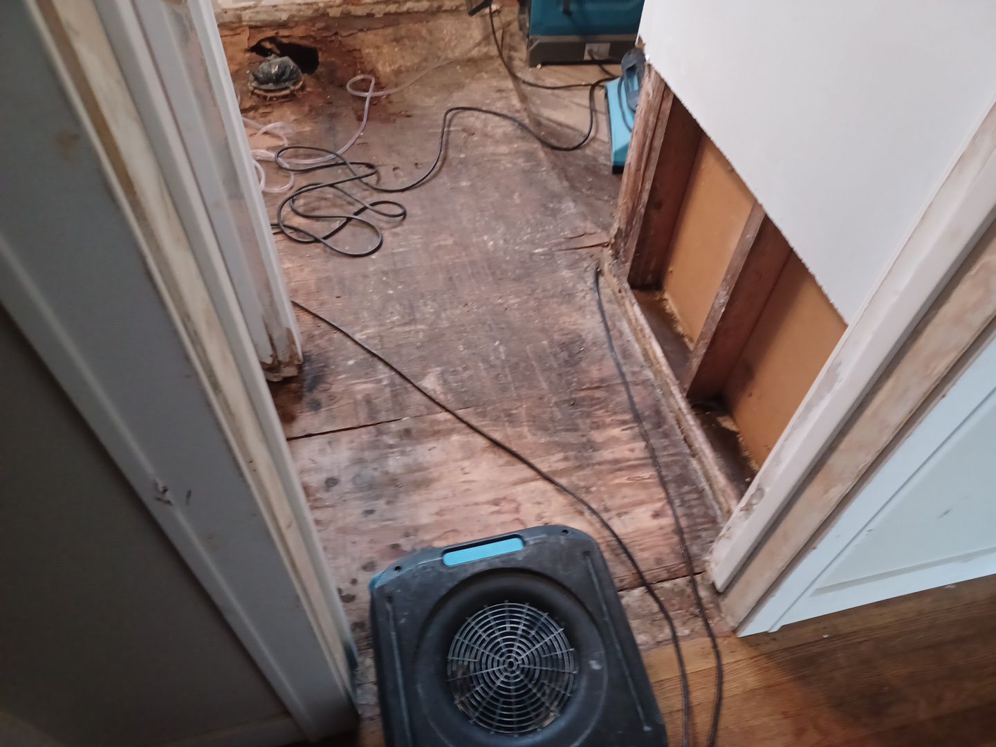 Project in Farmington by EzDry Water Mitigation & Property Restoration