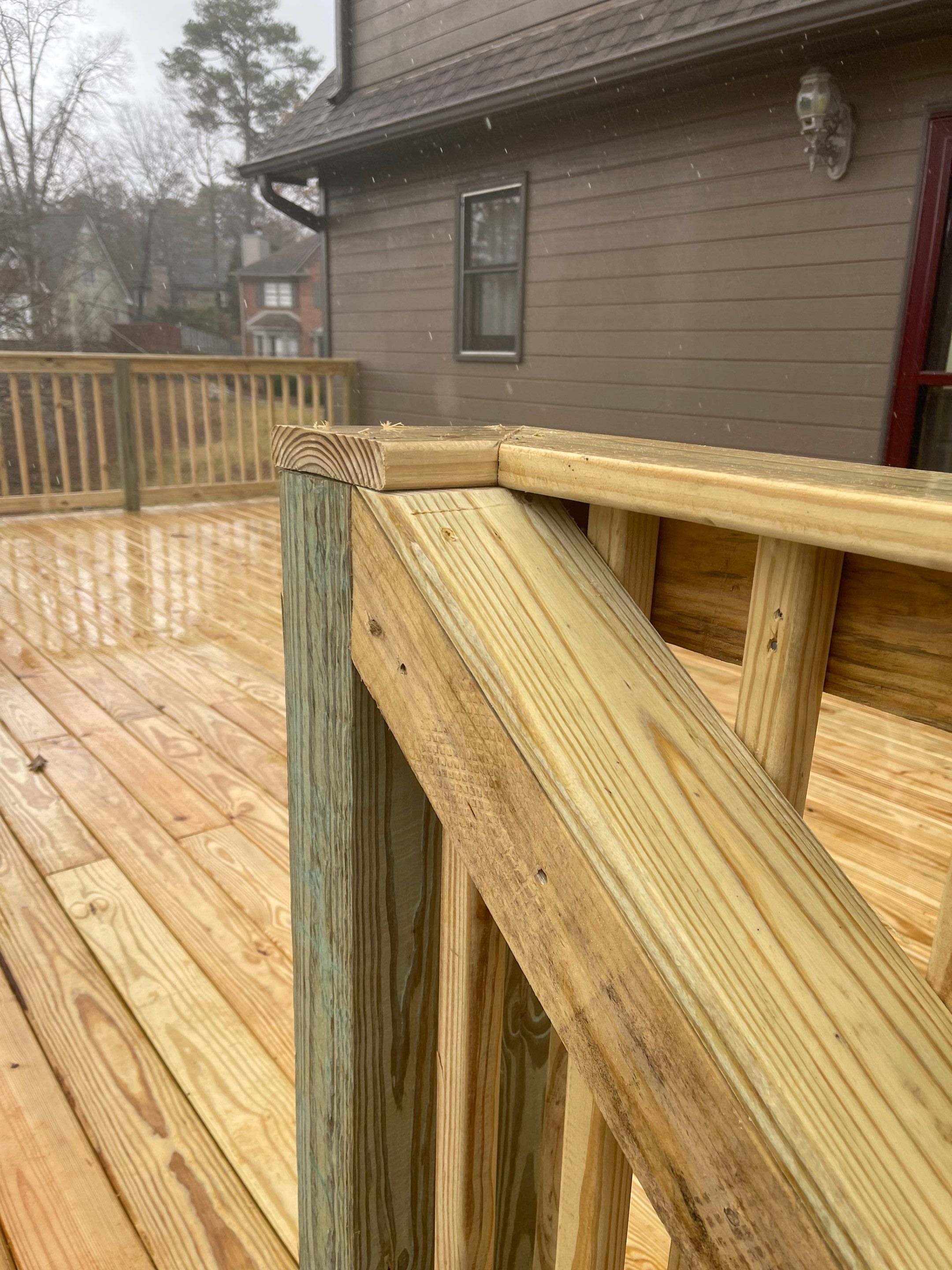 Russet Woods - Deck by Pillar and Pine