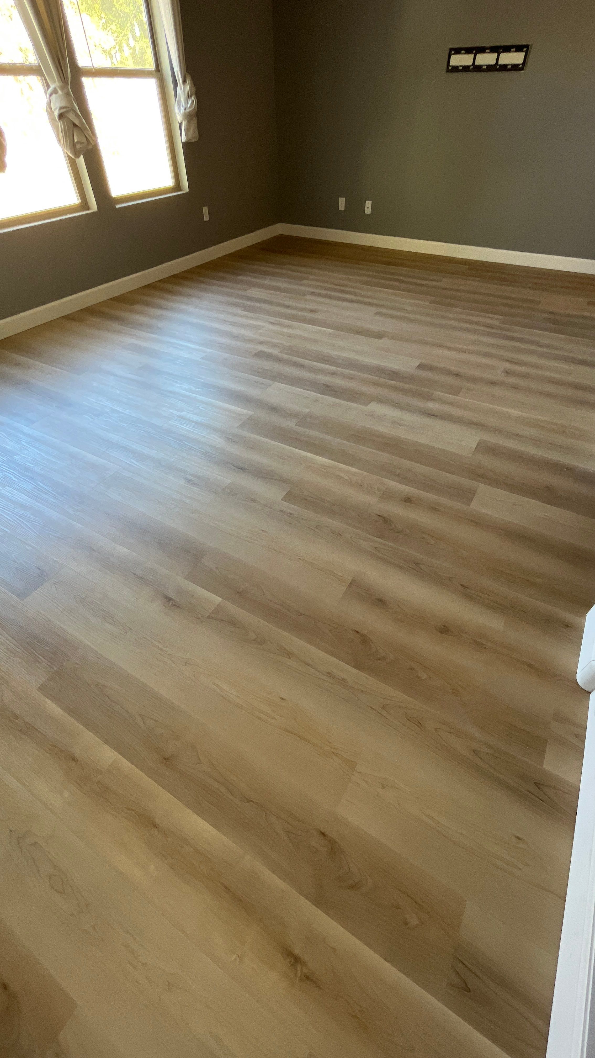 Flooring Installation using Luxury Vinyl Plank by Footprints Floors of Chandler 