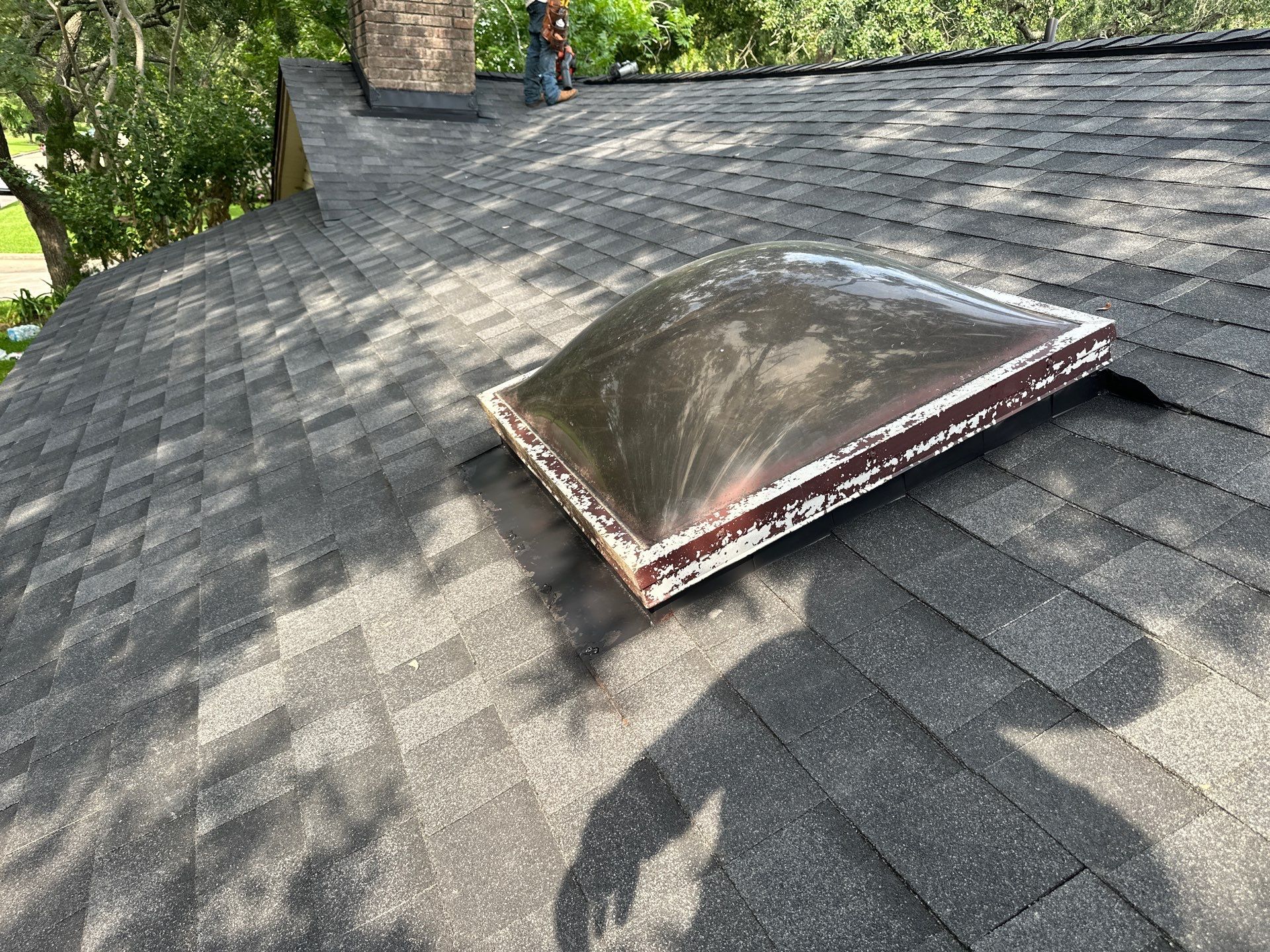 Project in Houston by Motion Roofing