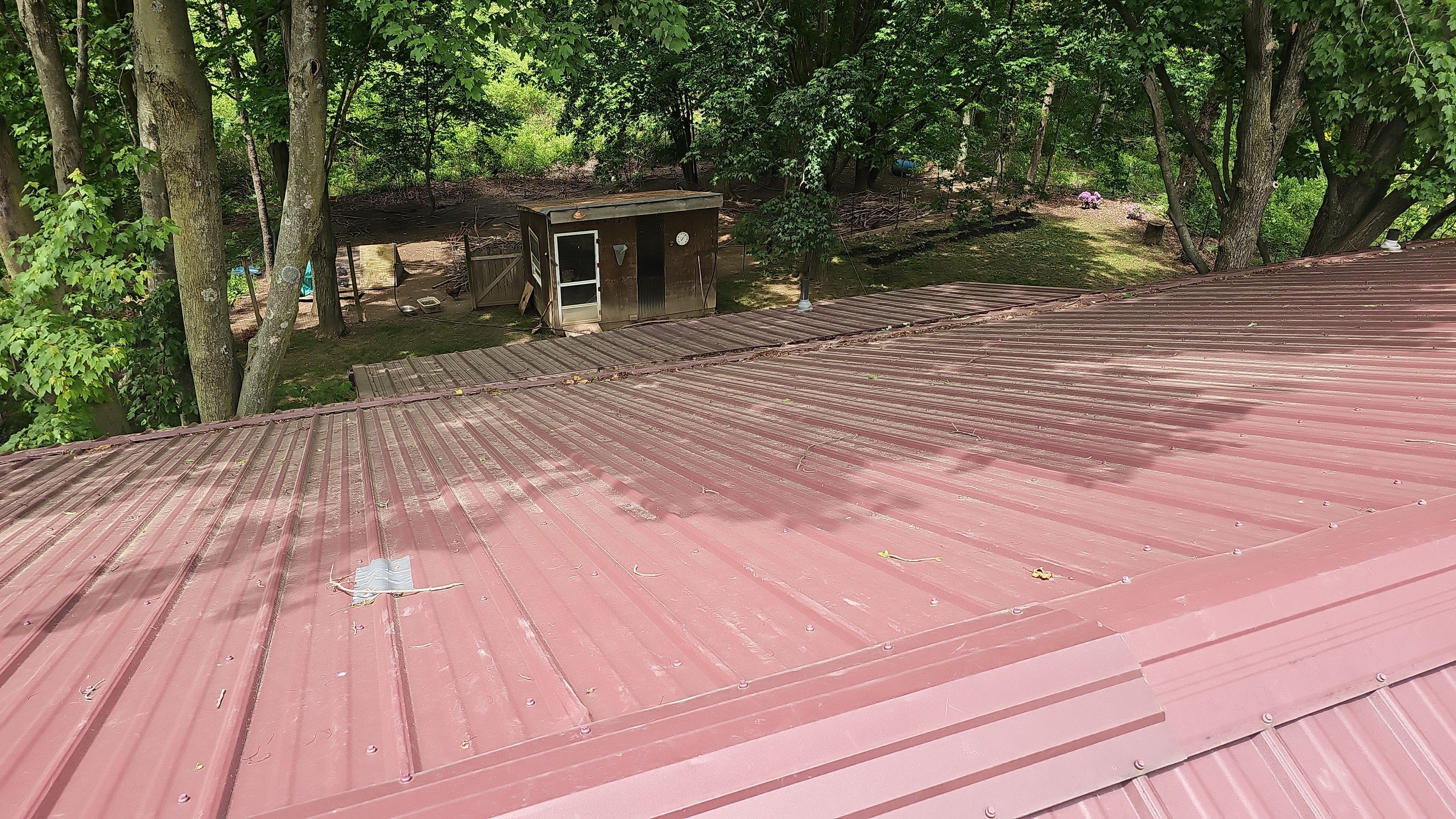 Full Metal Roof Replacement and Exterior Trim Repair in Atwater by Eagle Eye Roofing