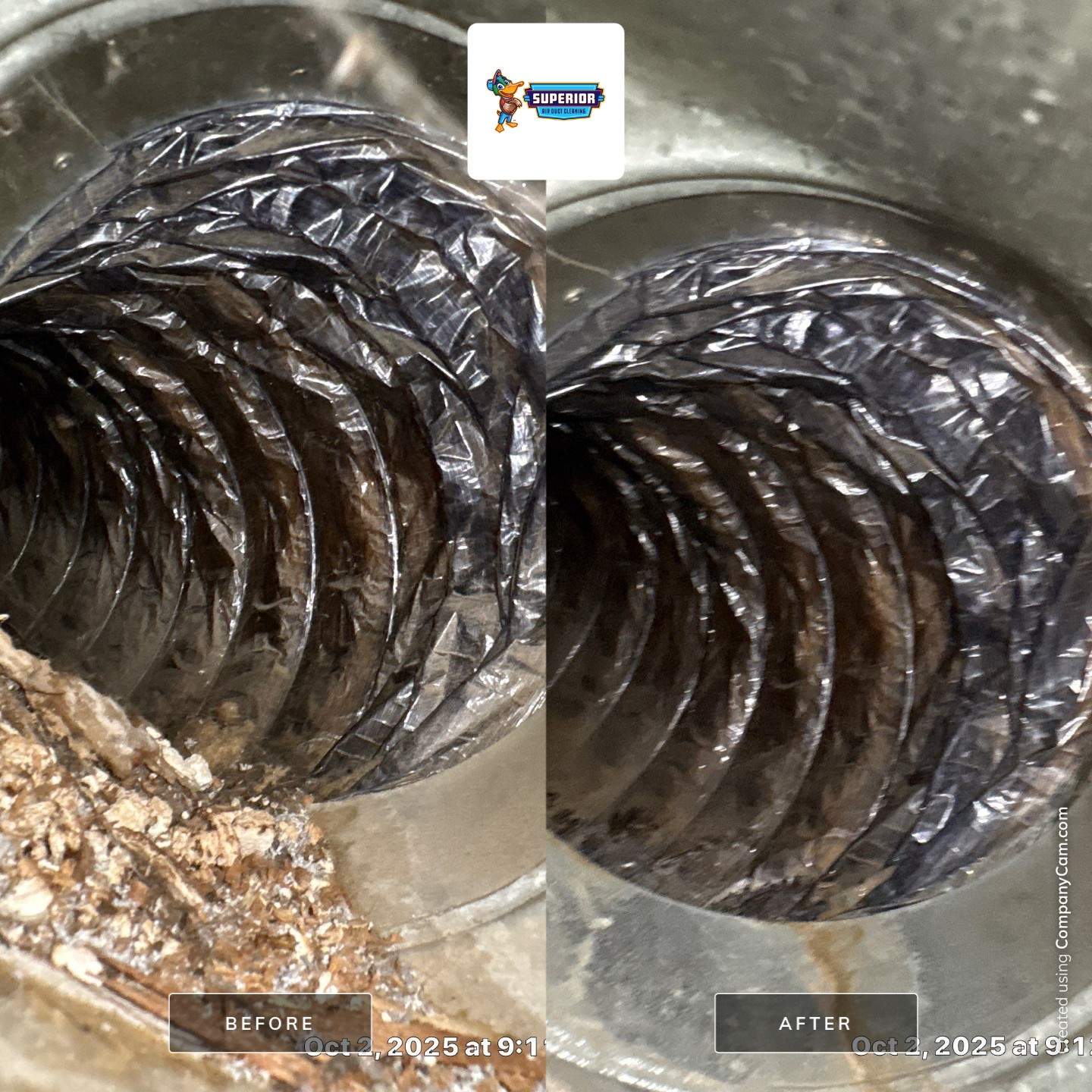 Air Duct Cleaning With a Vacuum Truck in Girard, OH by Superior Air Duct Cleaning