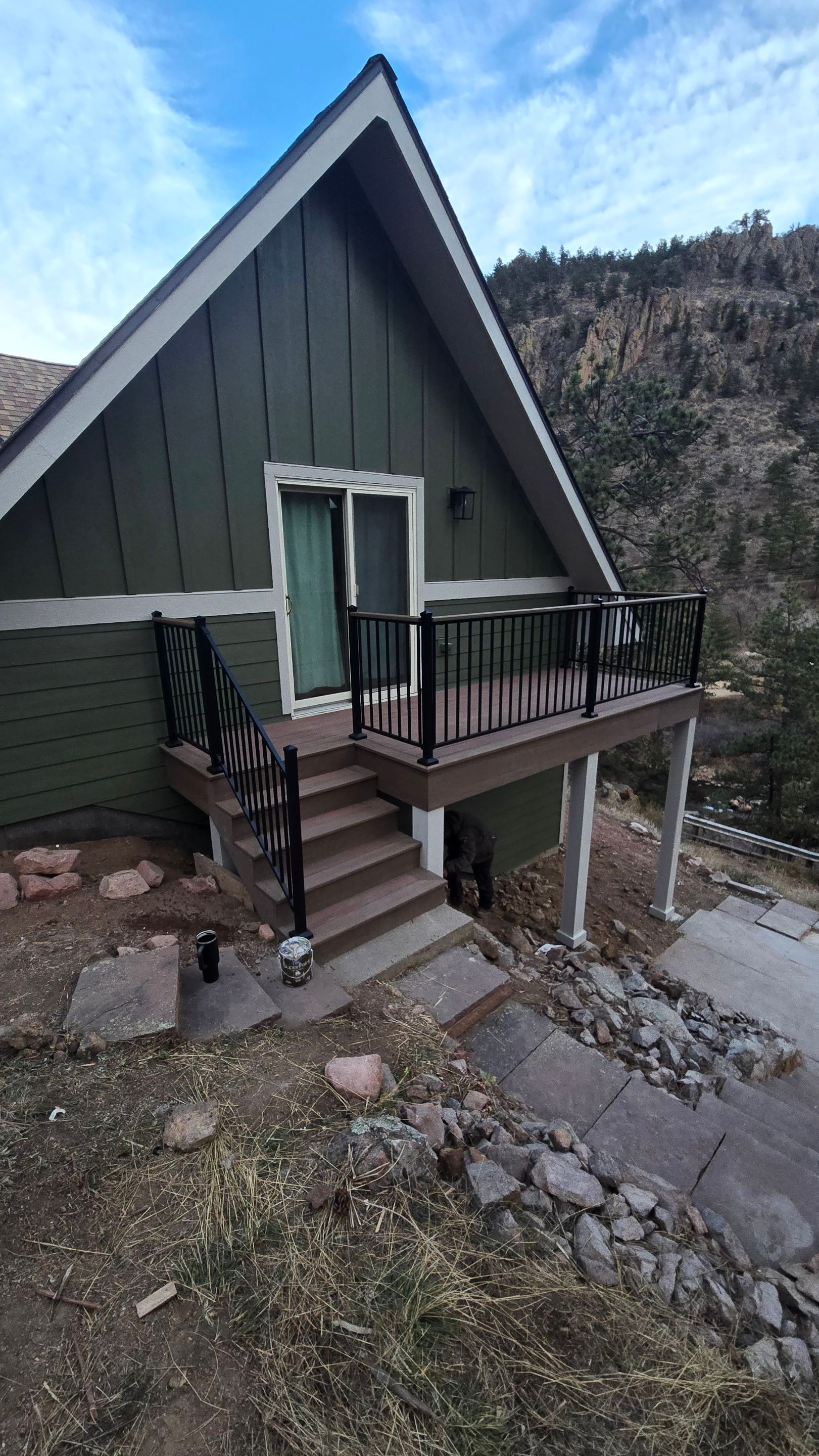 Project in Lyons by Ideal Siding Boulder