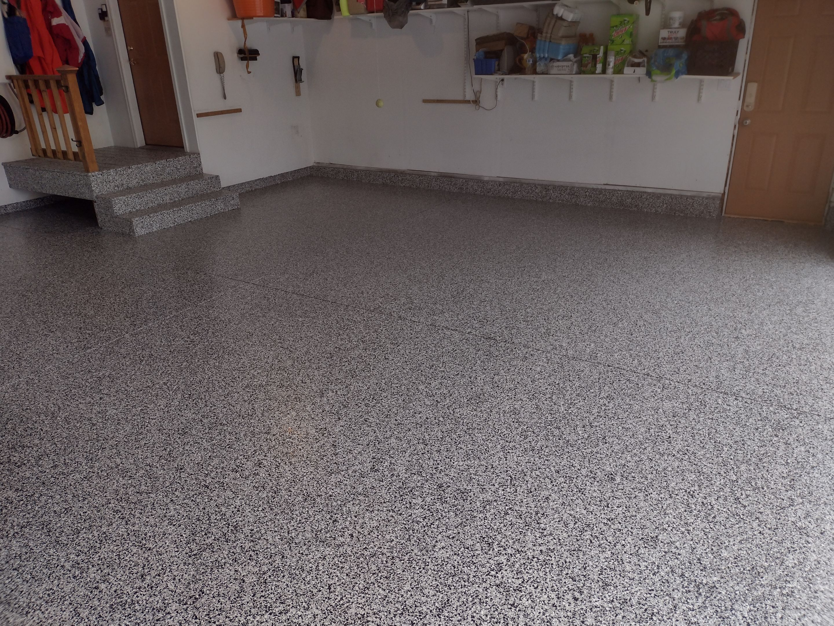 Garage using Domino  by Select Painting, Coatings & Garage Cabinets