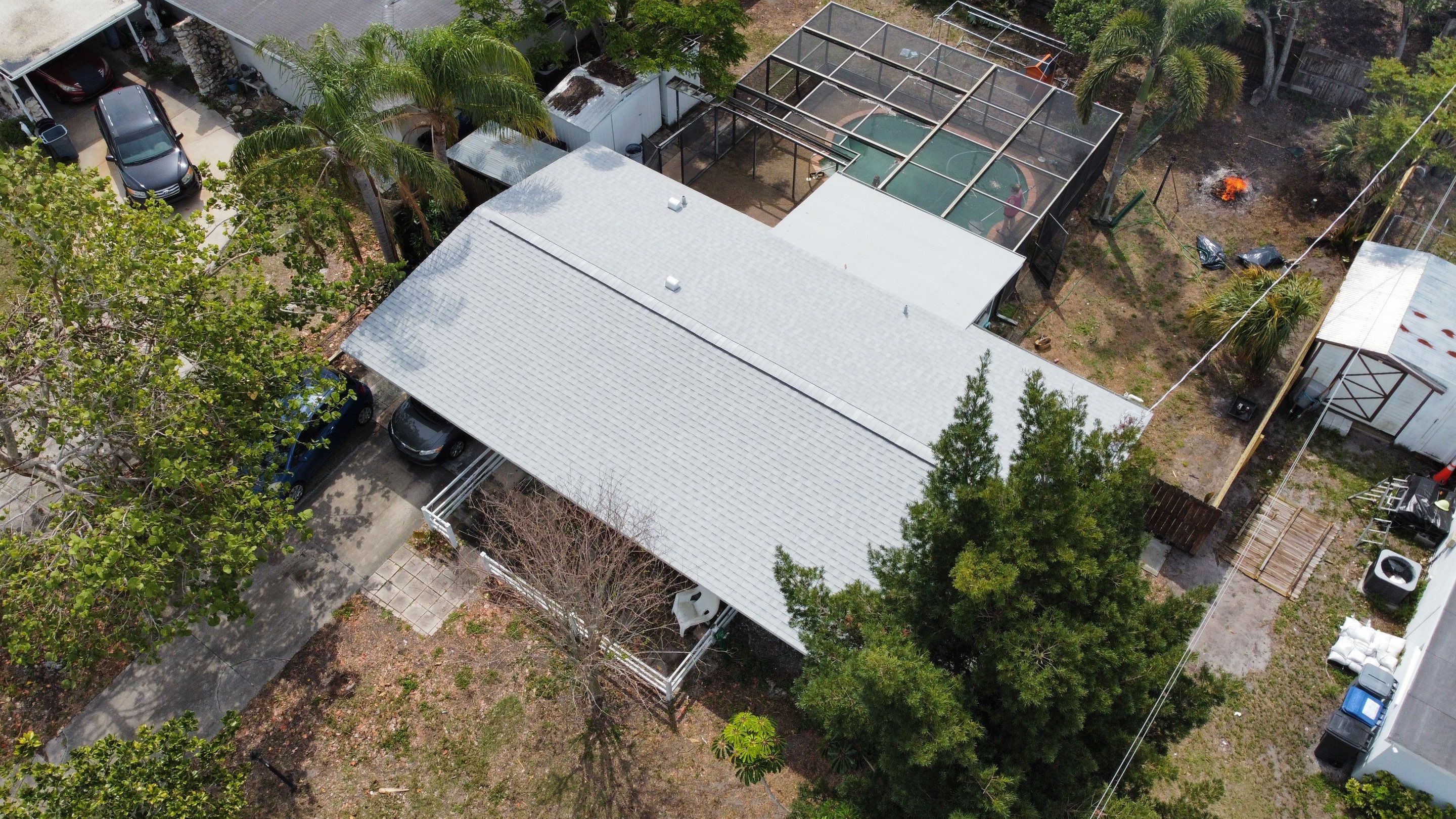 Roof replacement in Bradenton FL by Steadfast Roofing 