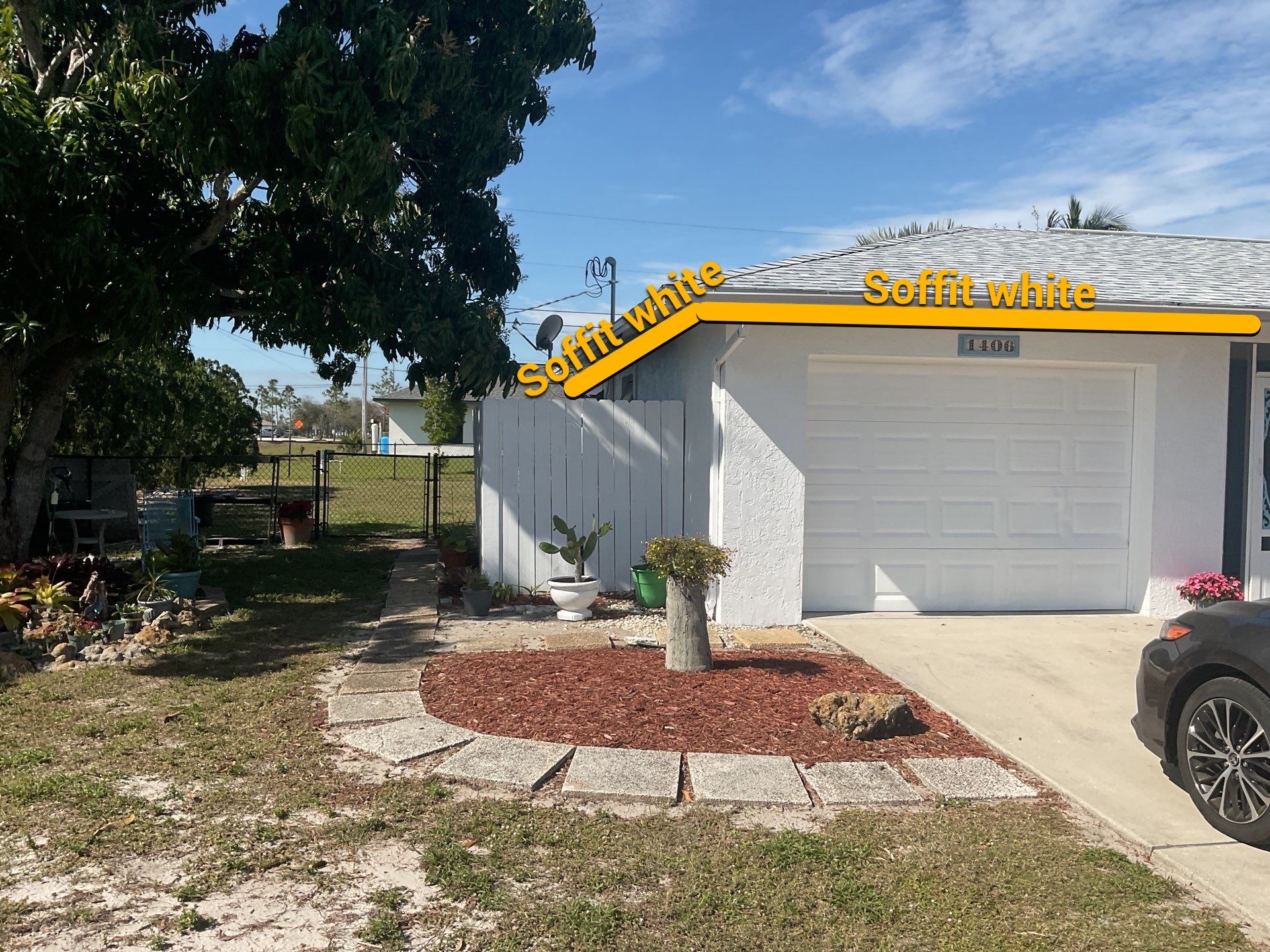 Soffit and Fascia Installation in Cape Coral FL by Gutter Professors
