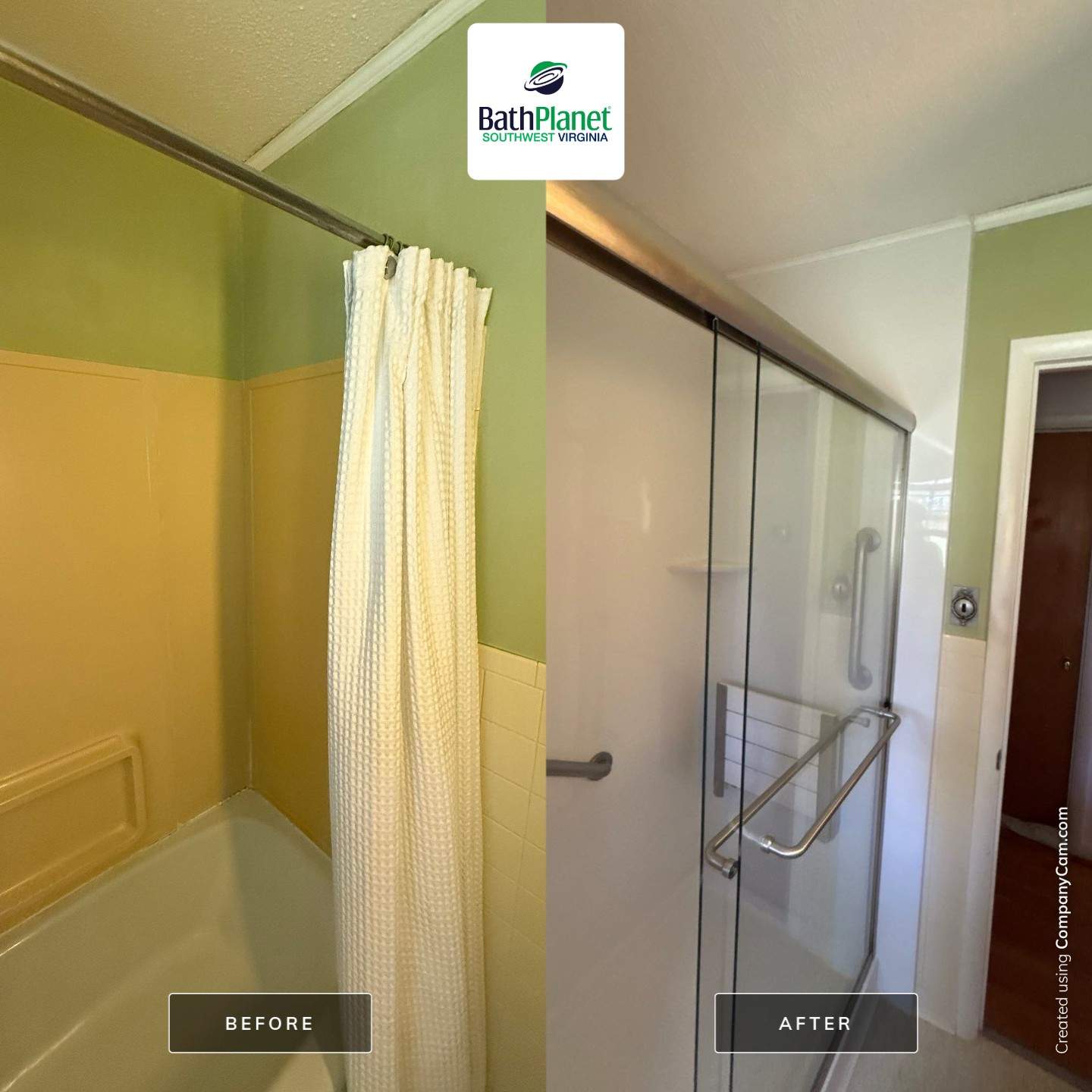 Tub to Shower by BathPlanet SW Virginia