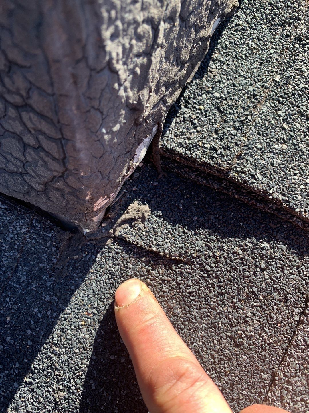 Residential Roofing Repair using Chimney Flashing by A Plus Exterior