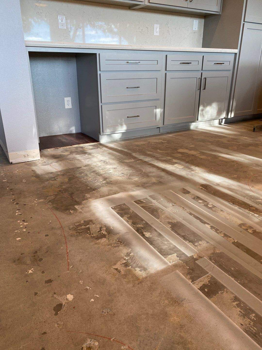 LVP Flooring for newly remodeled kitchen in Newcastle. by Footprints Floors South Sacramento