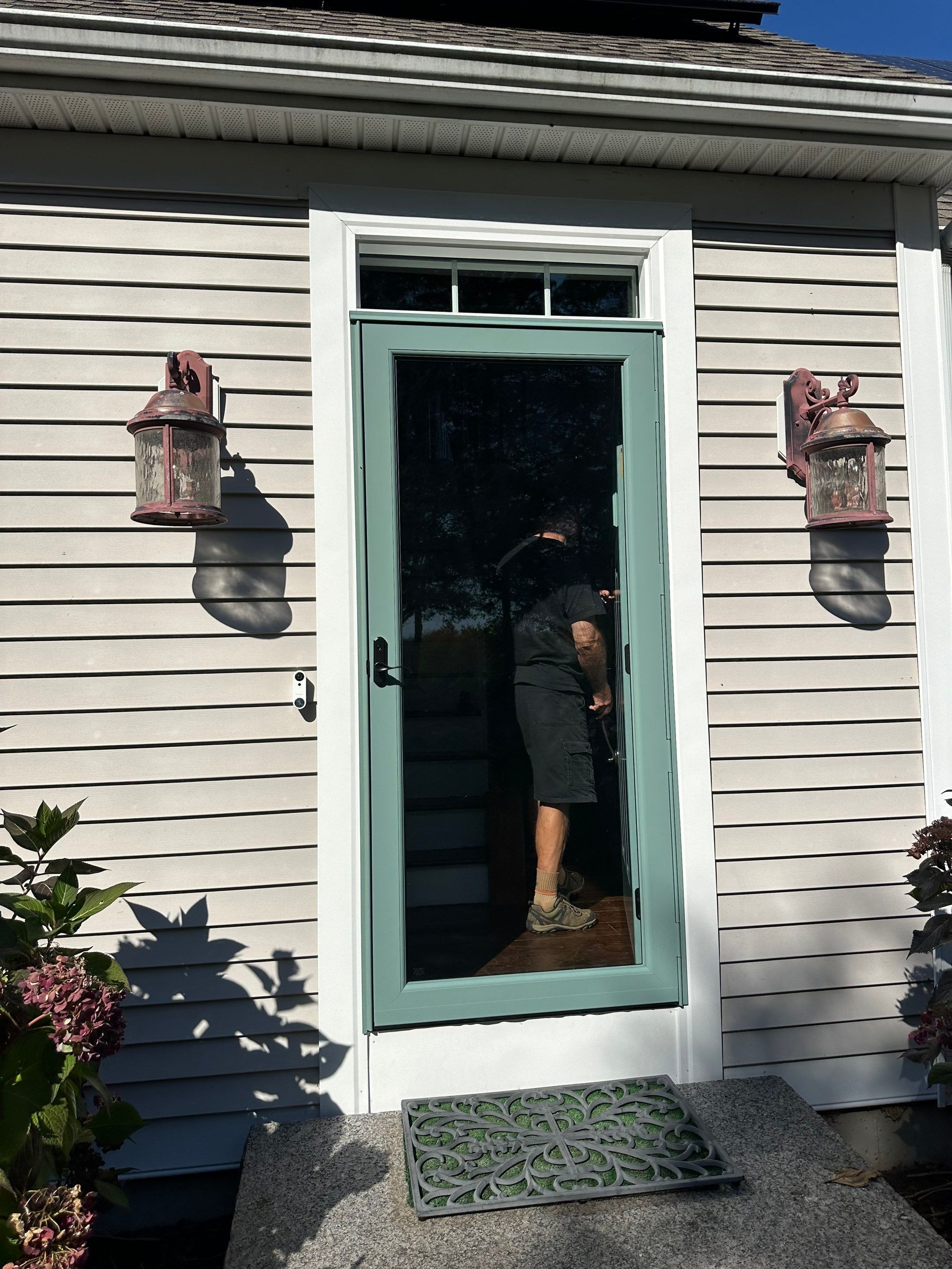 Front Door Installation in Preston, CT  by Yankee Home Improvement