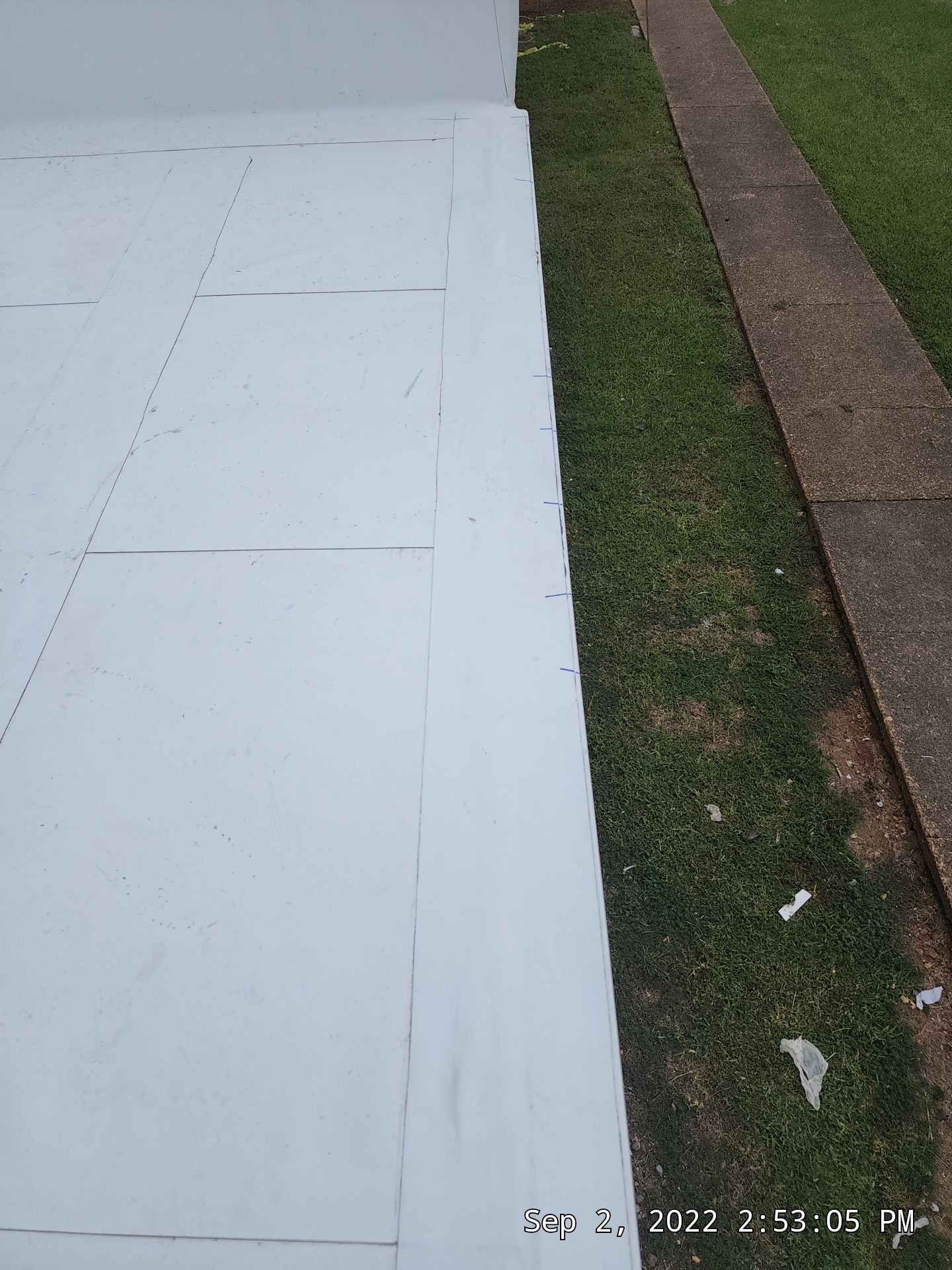 Commercial Roofing Installation using 60 mil PVC by Hostetler Roofing