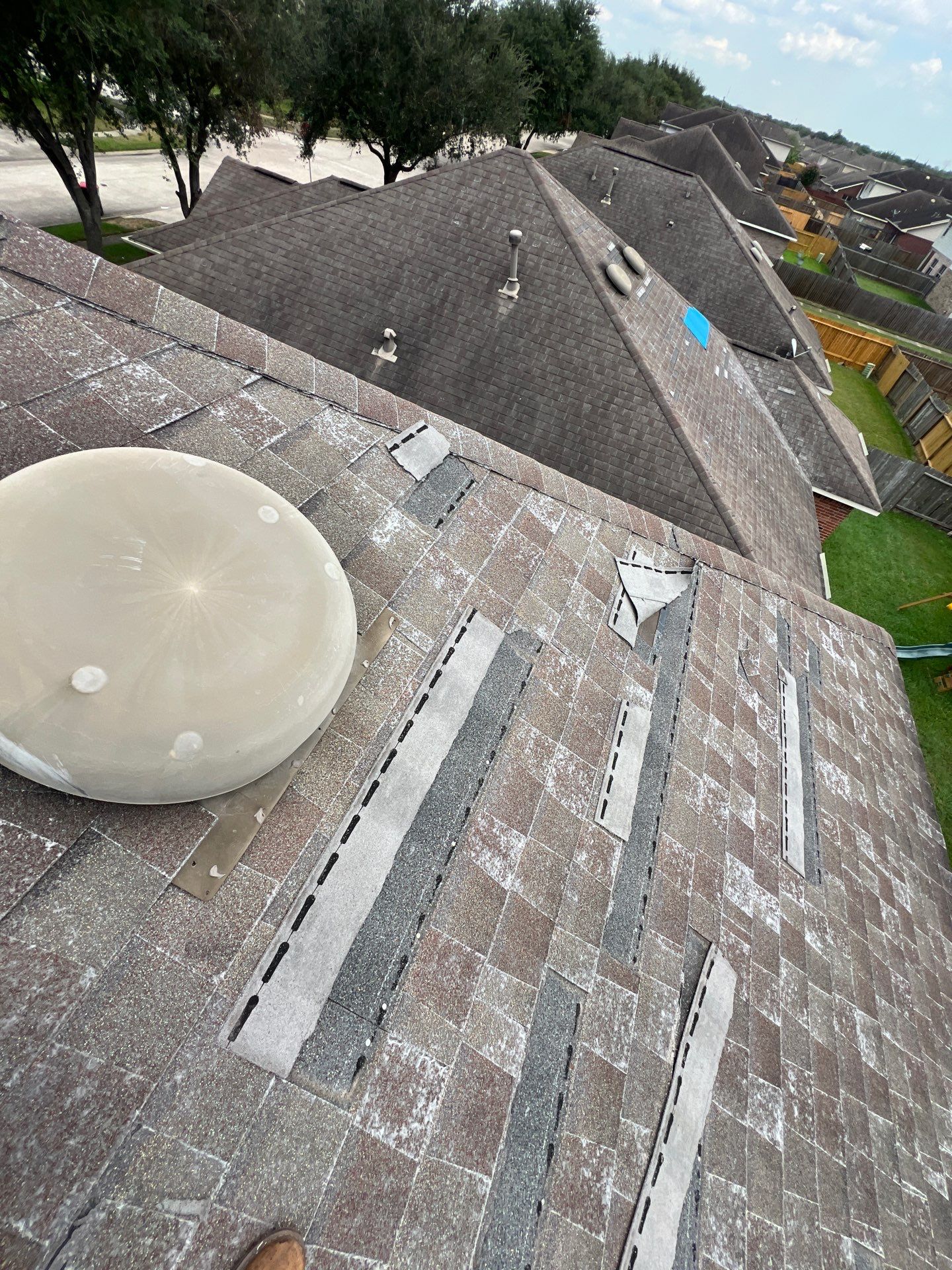 Residential Roofing Repair using Owen's Corning Duration (Lifetime) Shingles by Roof Repair Services LLC