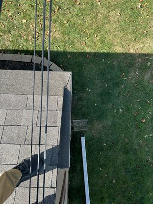 Turtle Shell gutter protection installation in Elgin, IL 60120, photograph 25