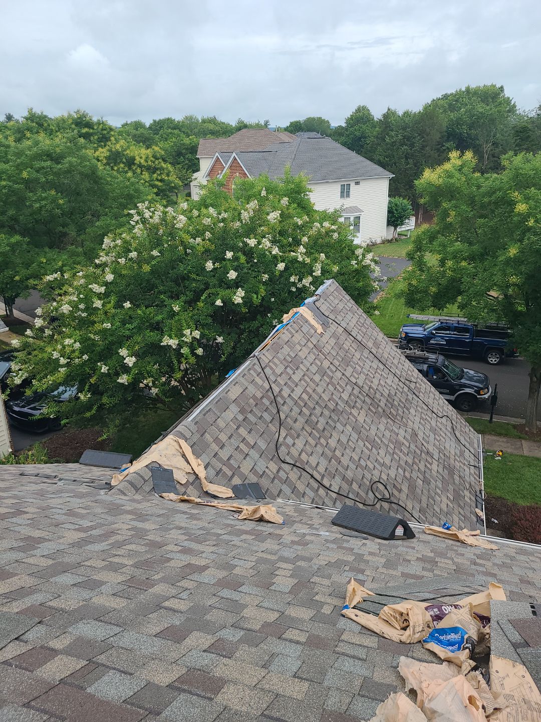 Haymarket: Roof Replacement with CertainTeed Landmark Pro Designer Shingles in Max Def Weathered Wood by RM Banning, Inc.