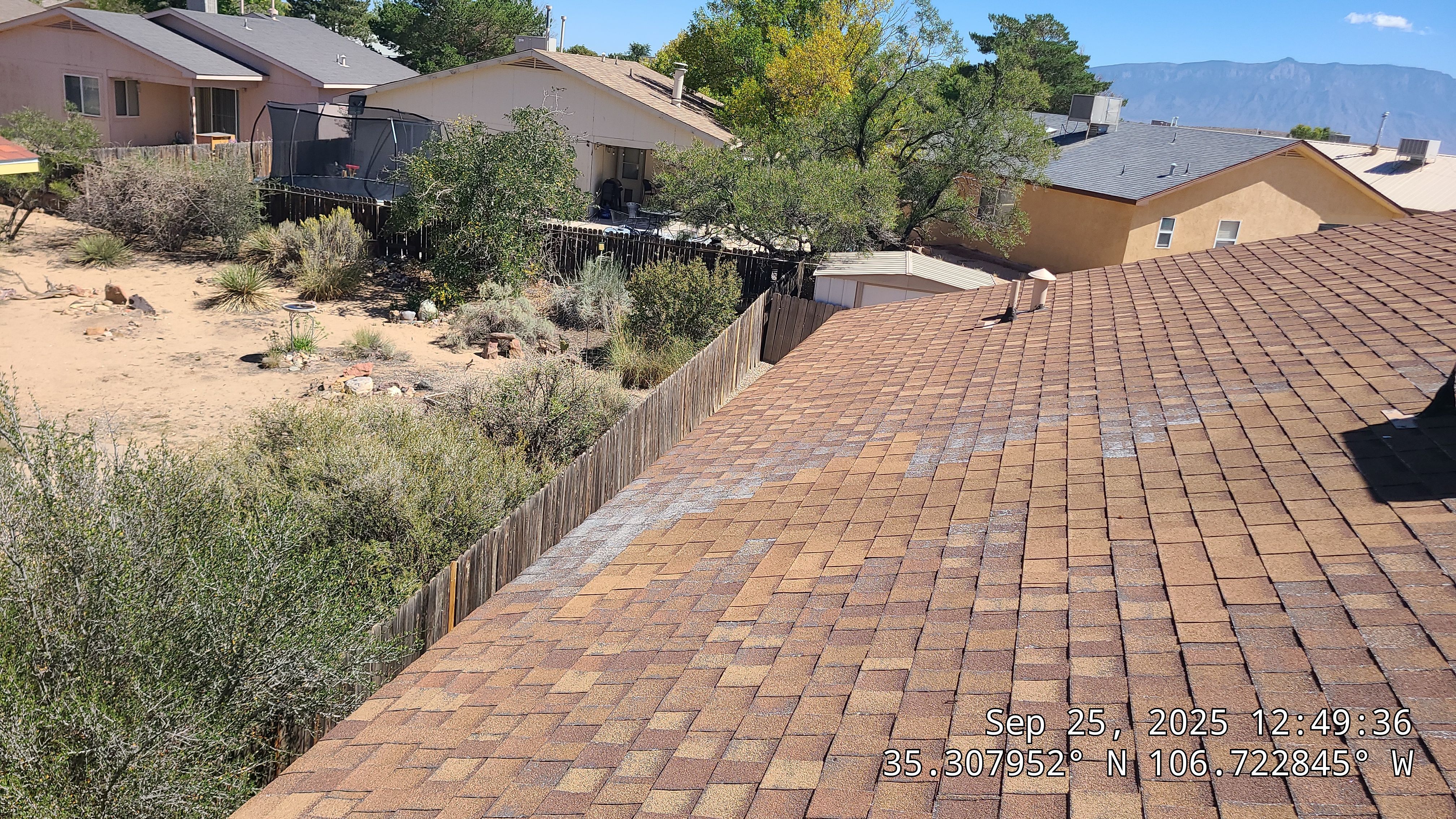 Oakridge Desert tan shingles in Chimayo Meadows by Doyle Roof Masters Inc