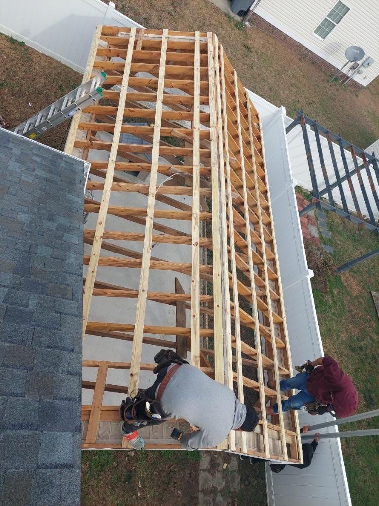Project in Rocky Mount by Carolina Trophy Roofs